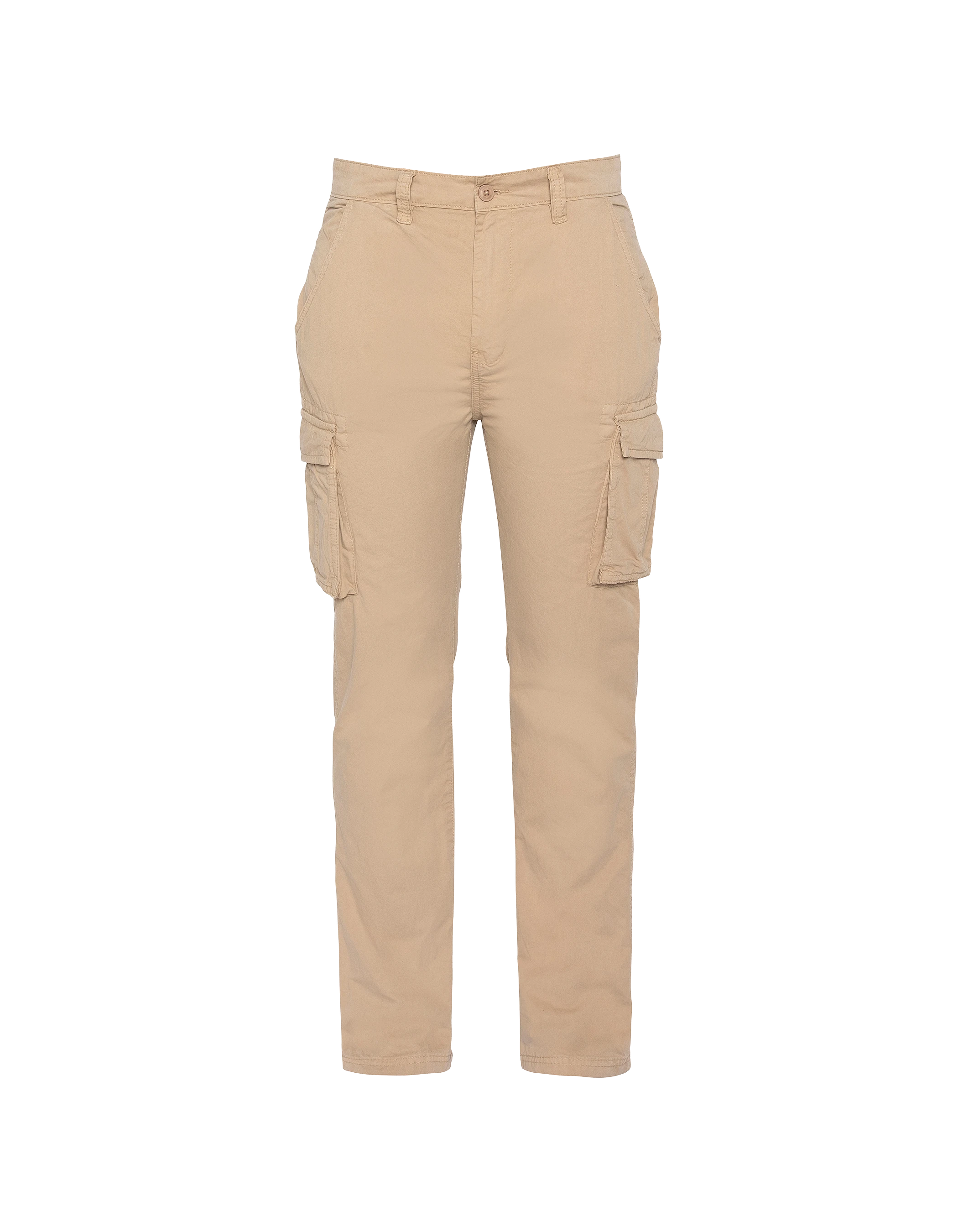 Multipoche beige cargo pants-1