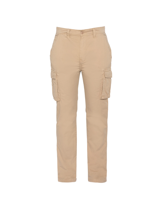 Multipoche beige cargo pants