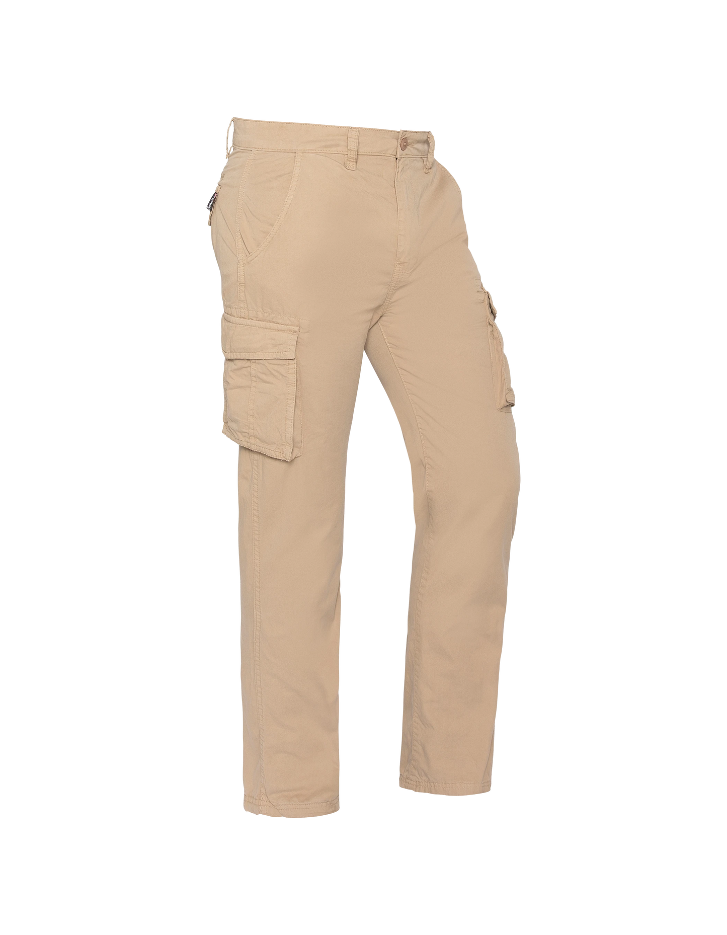Multipoche beige cargo pants