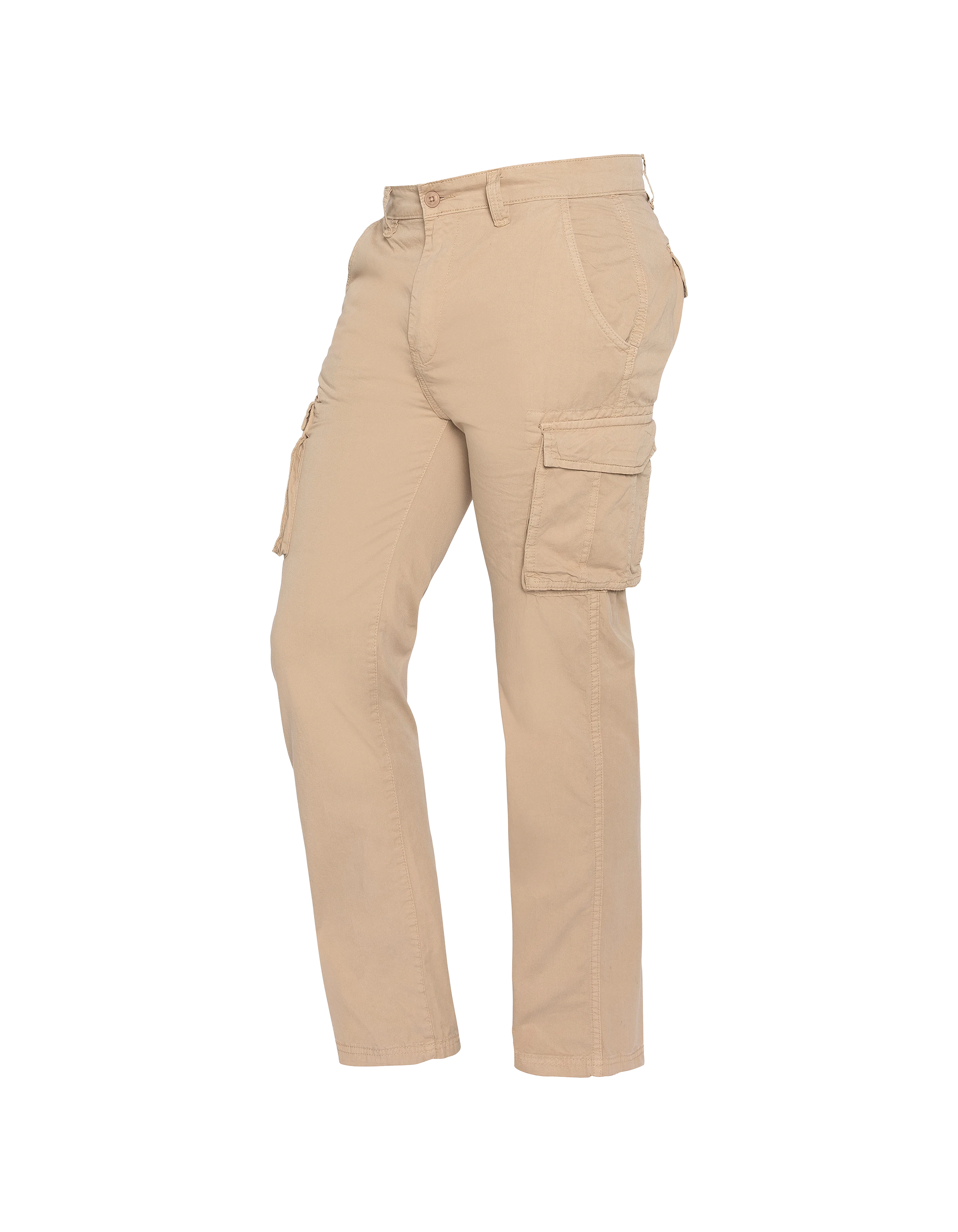 Multipoche beige cargo pants-3