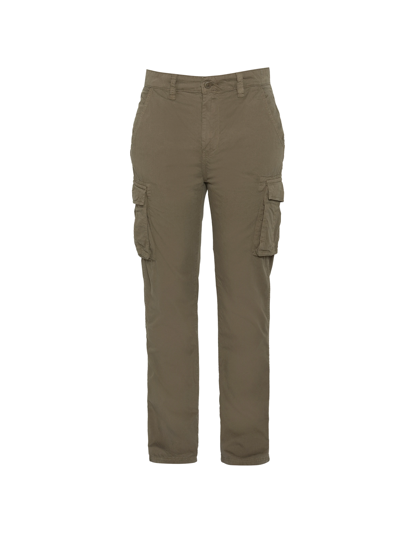 Multipoche khaki cargo pants
