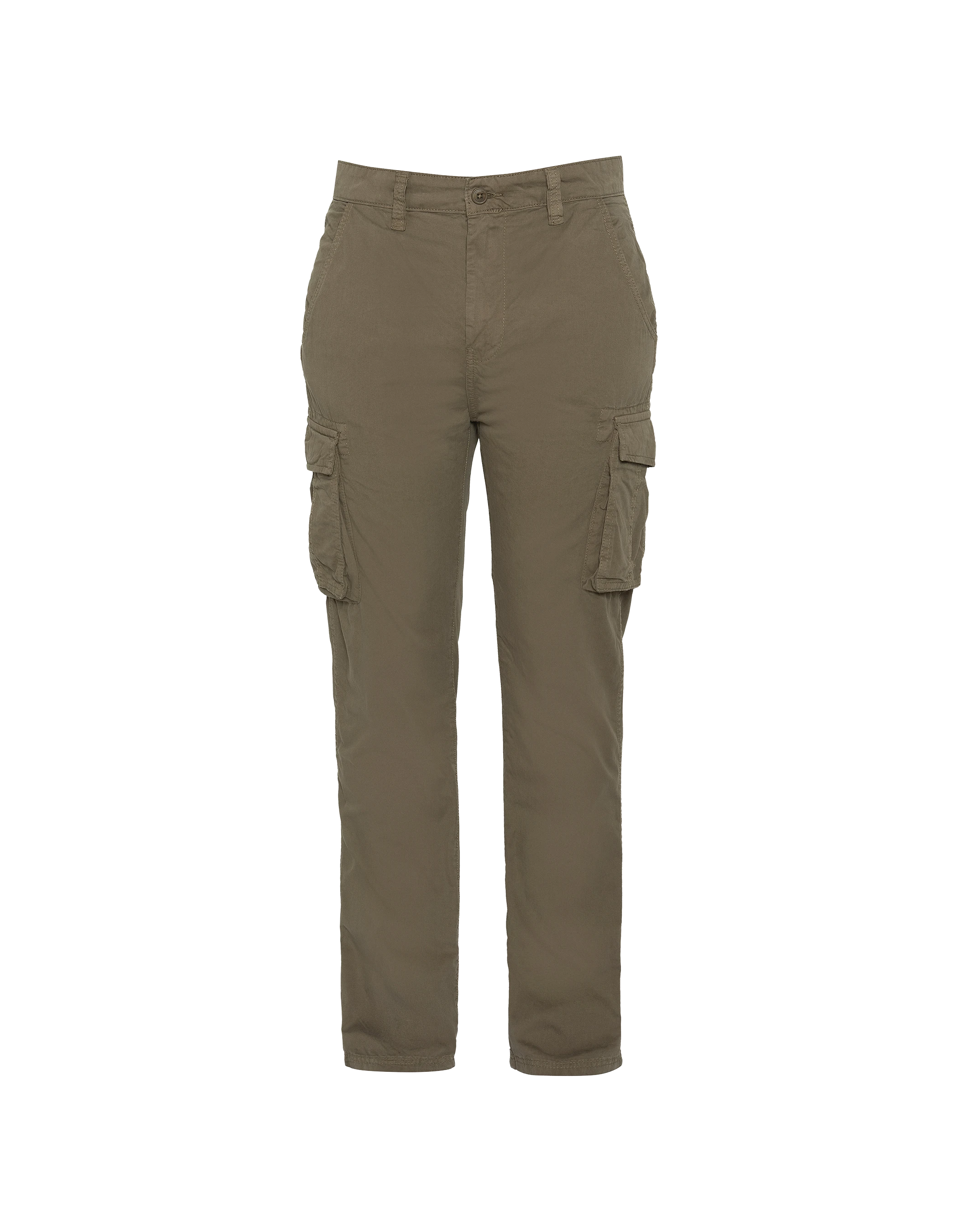 Multipoche khaki cargo pants-1