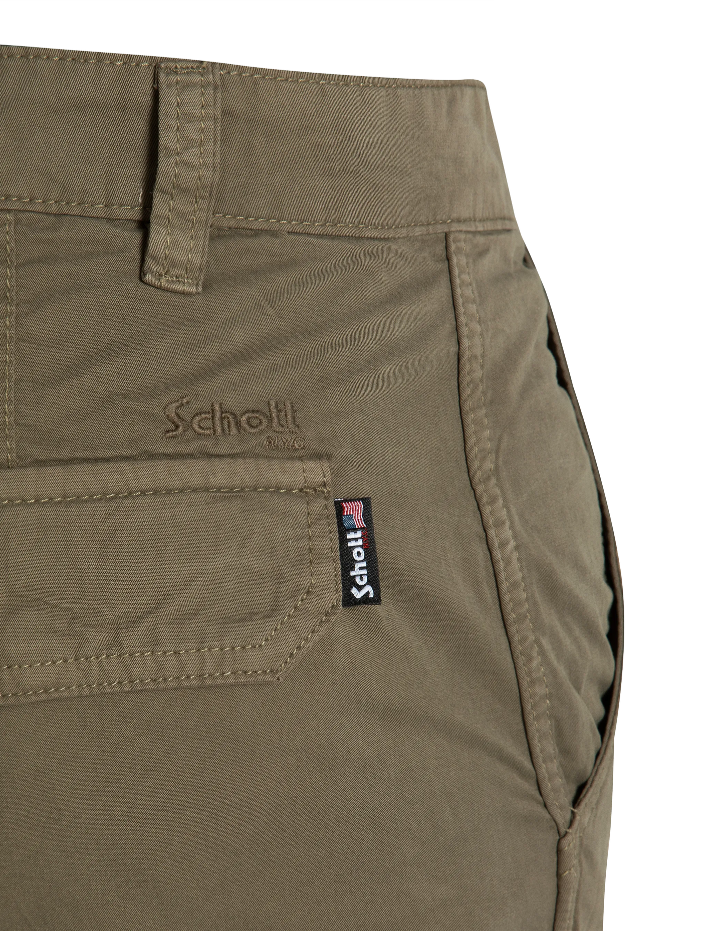 Multipoche khaki cargo pants