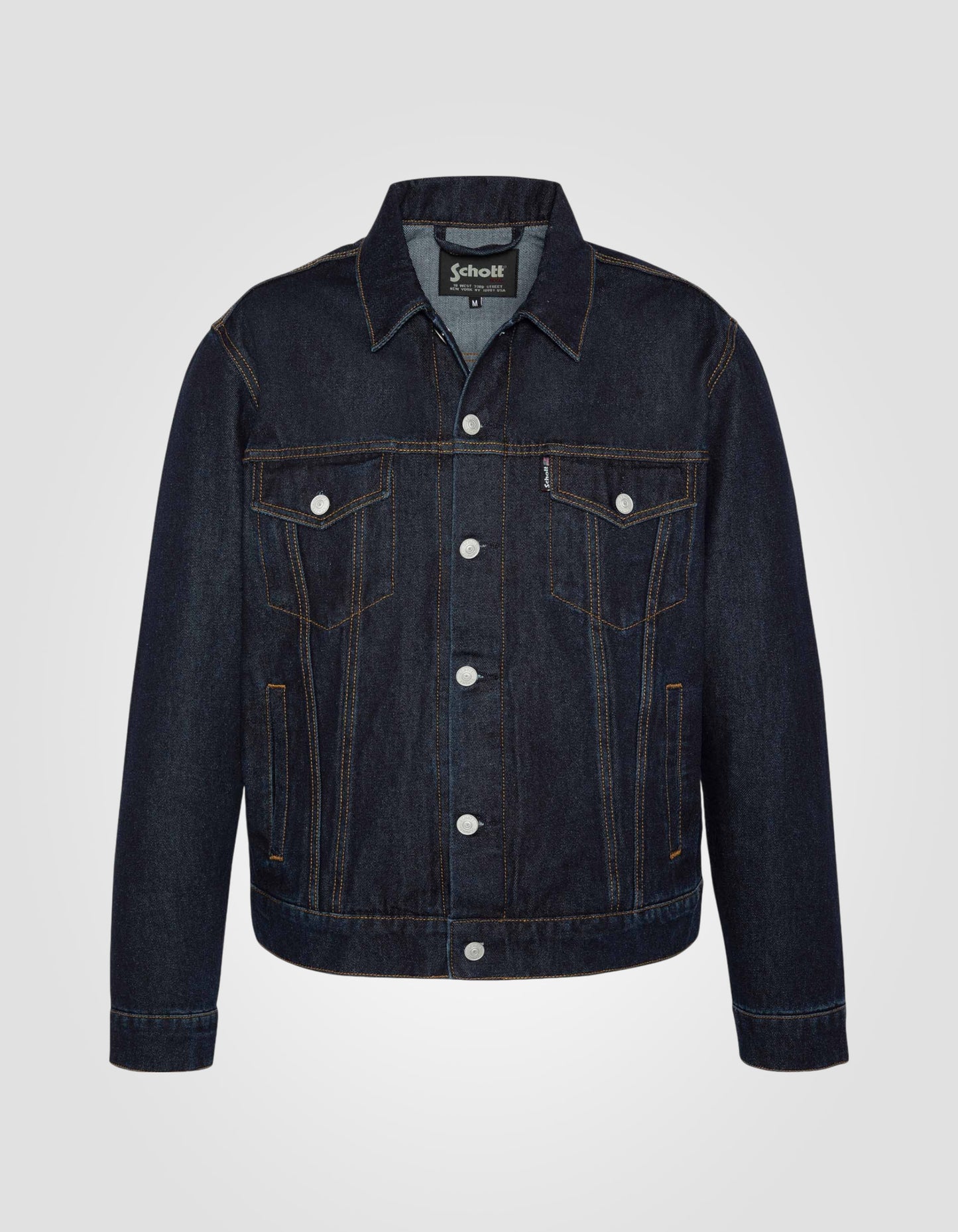 Raw trucker jacket, plus size