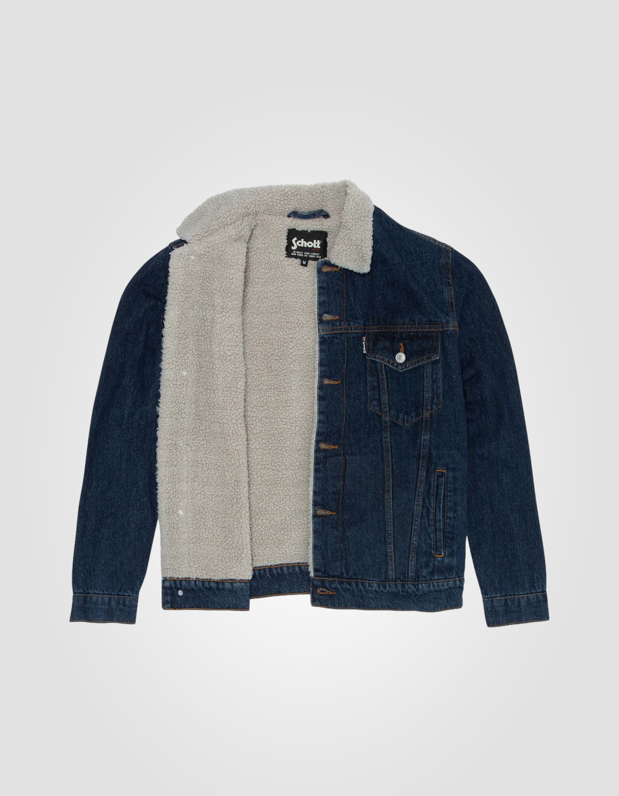 Blue Trucker jacket-7