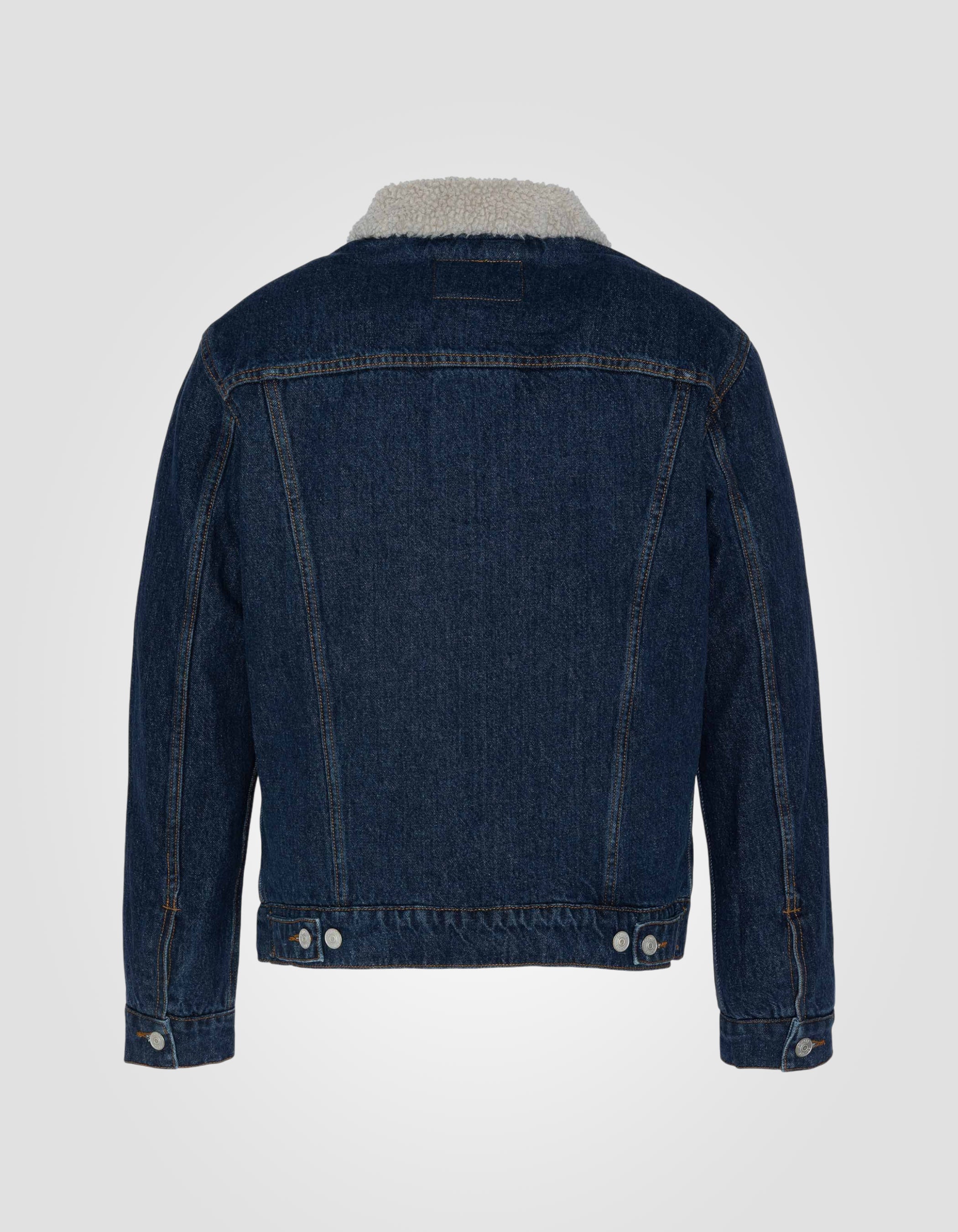 Blue Trucker jacket-8