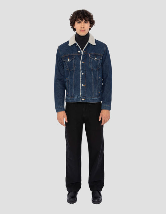 Blue Trucker jacket