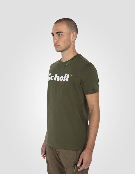 Pack of 2 logo khaki and burgundy t-shirts