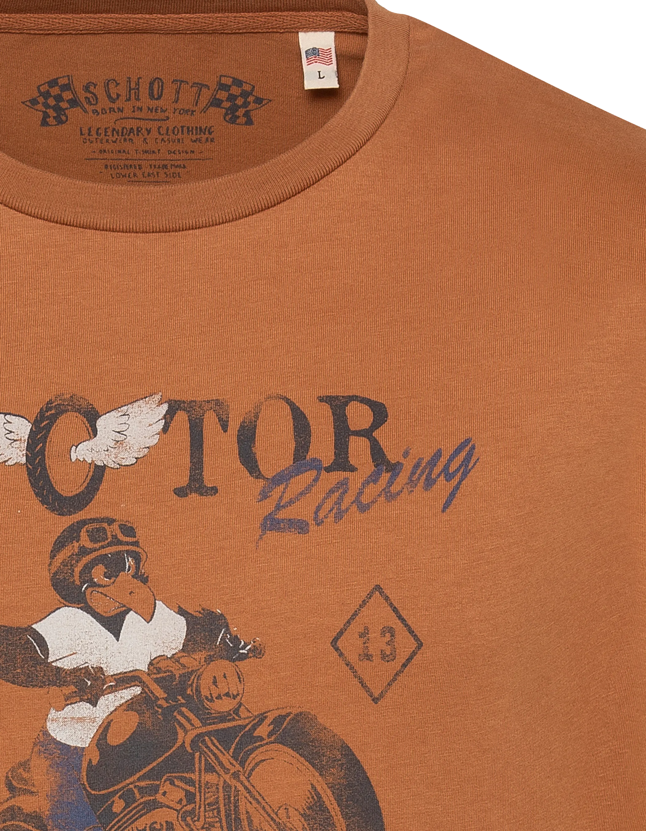 T-shirt biker cartoon camel-5