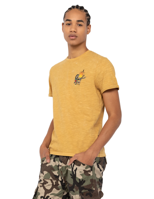 T-shirt per motociclisti gialli