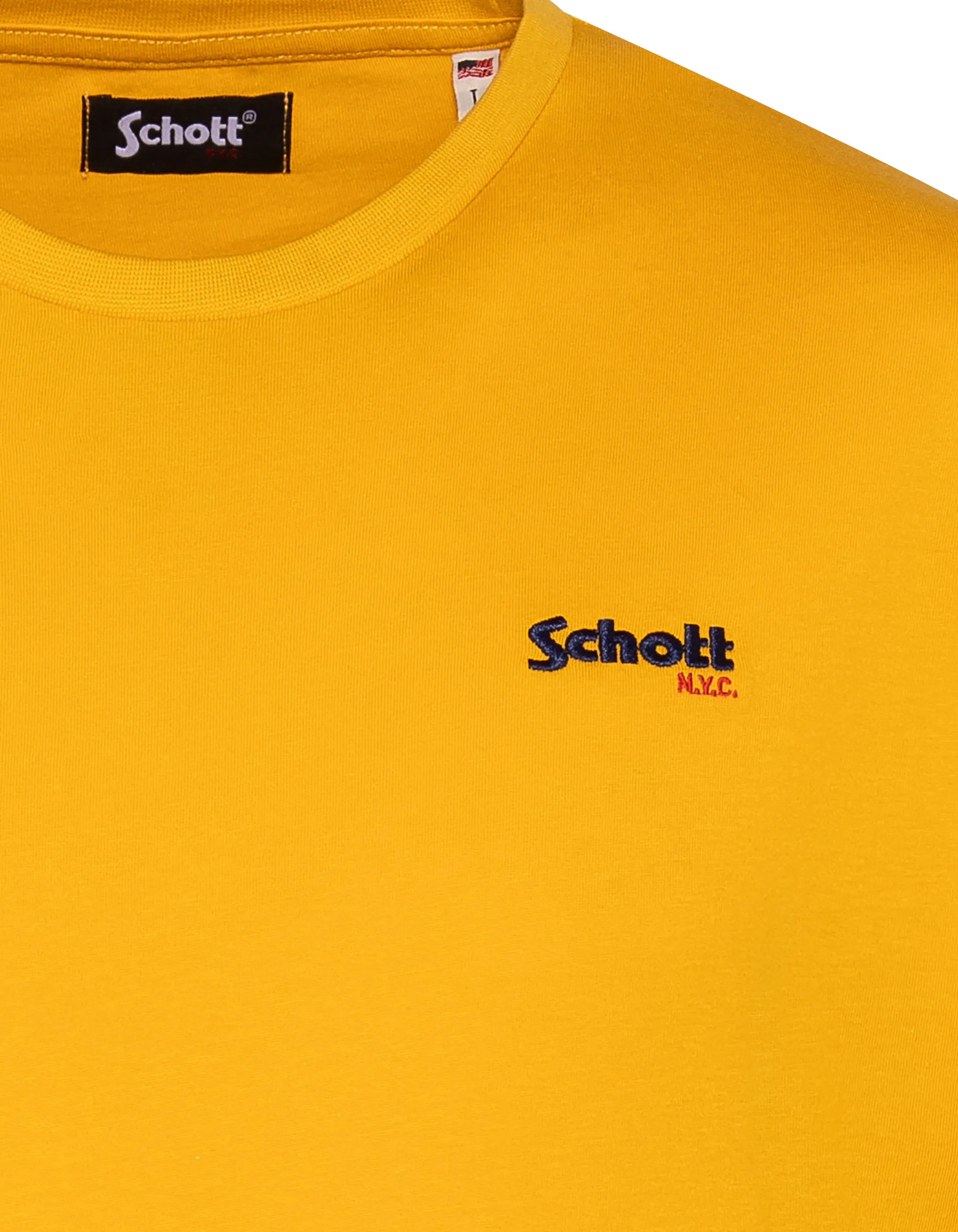 T-shirt brodé doré-3