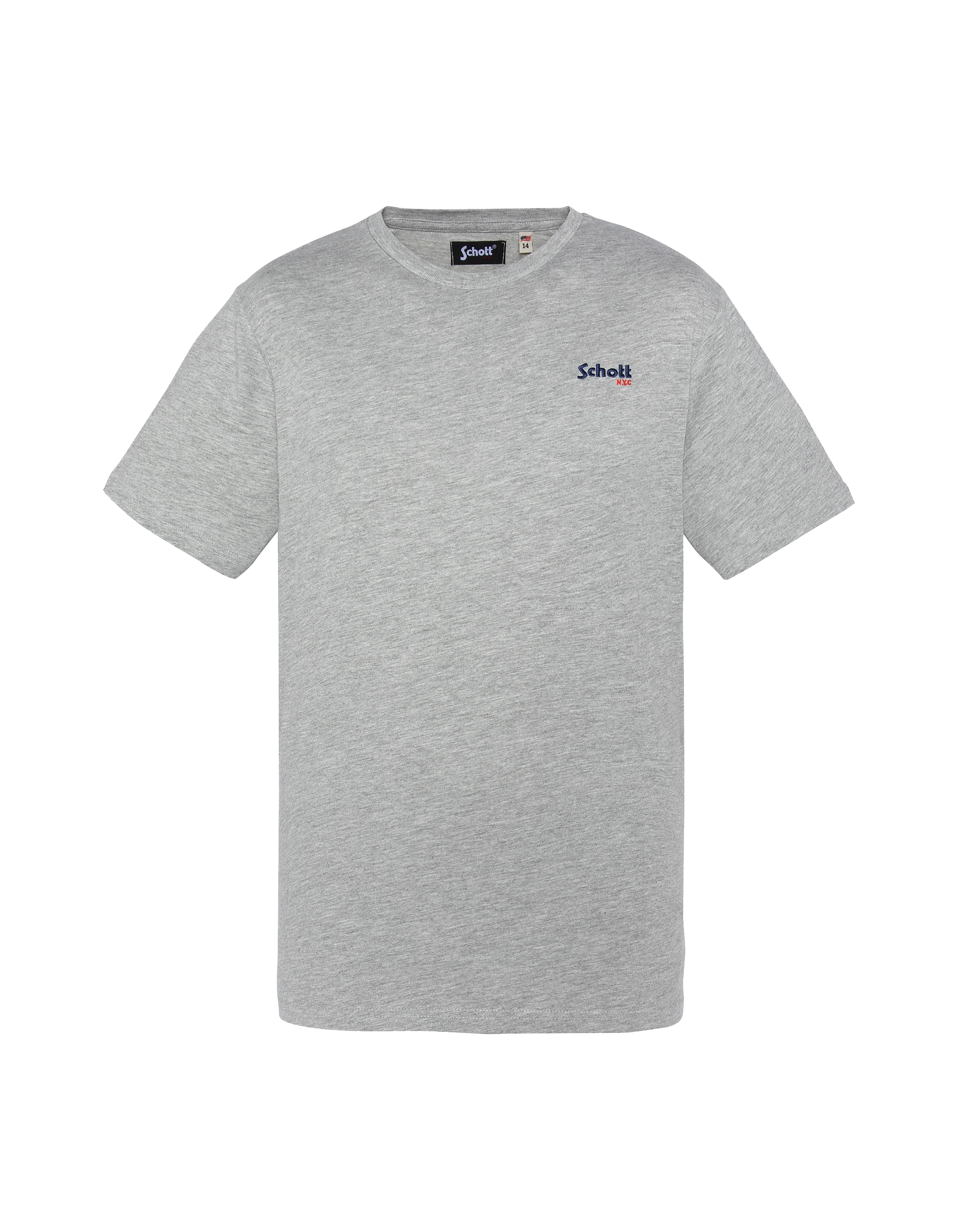 Maglietta grigia ricamata per bambini-1