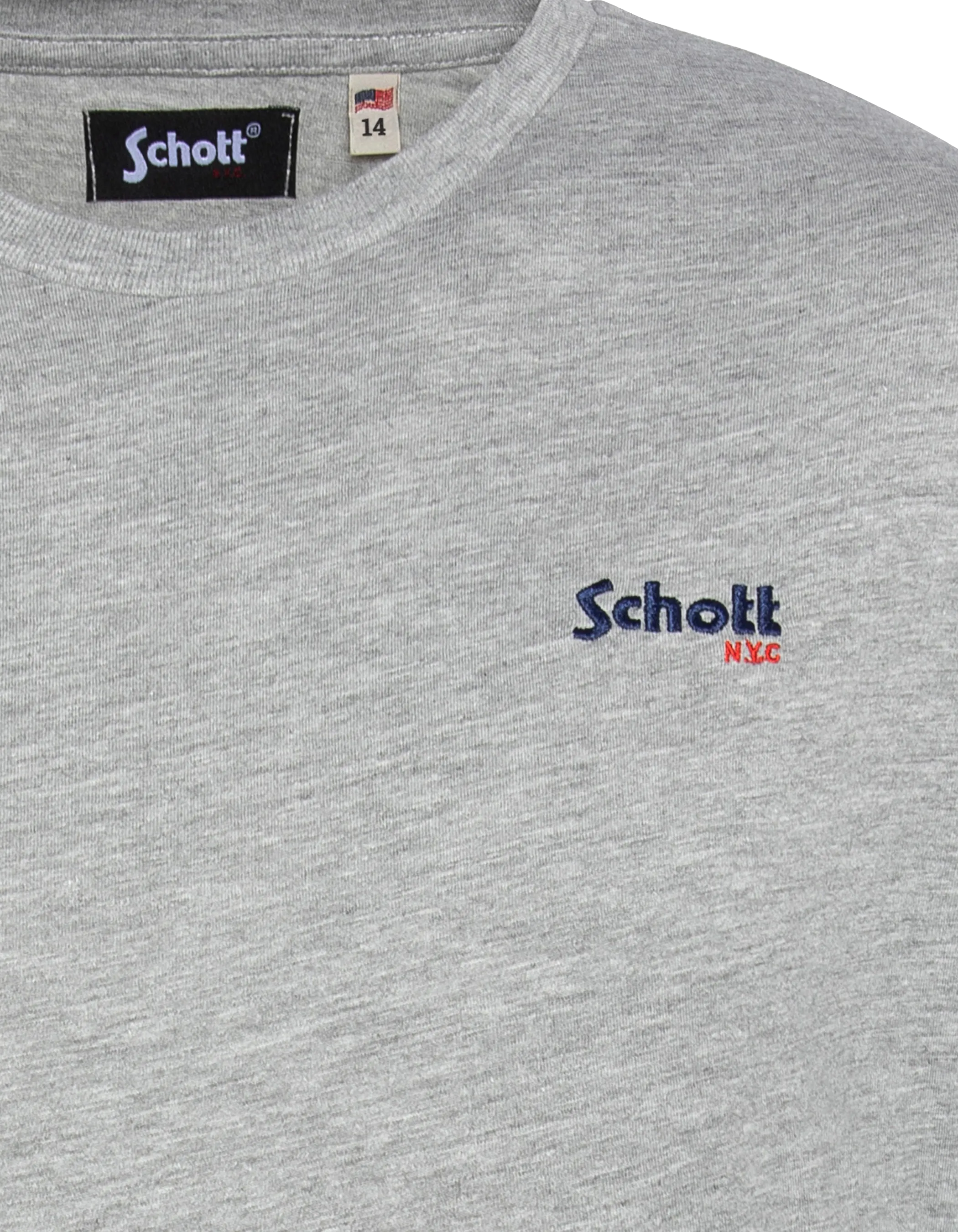 Maglietta grigia ricamata per bambini-3