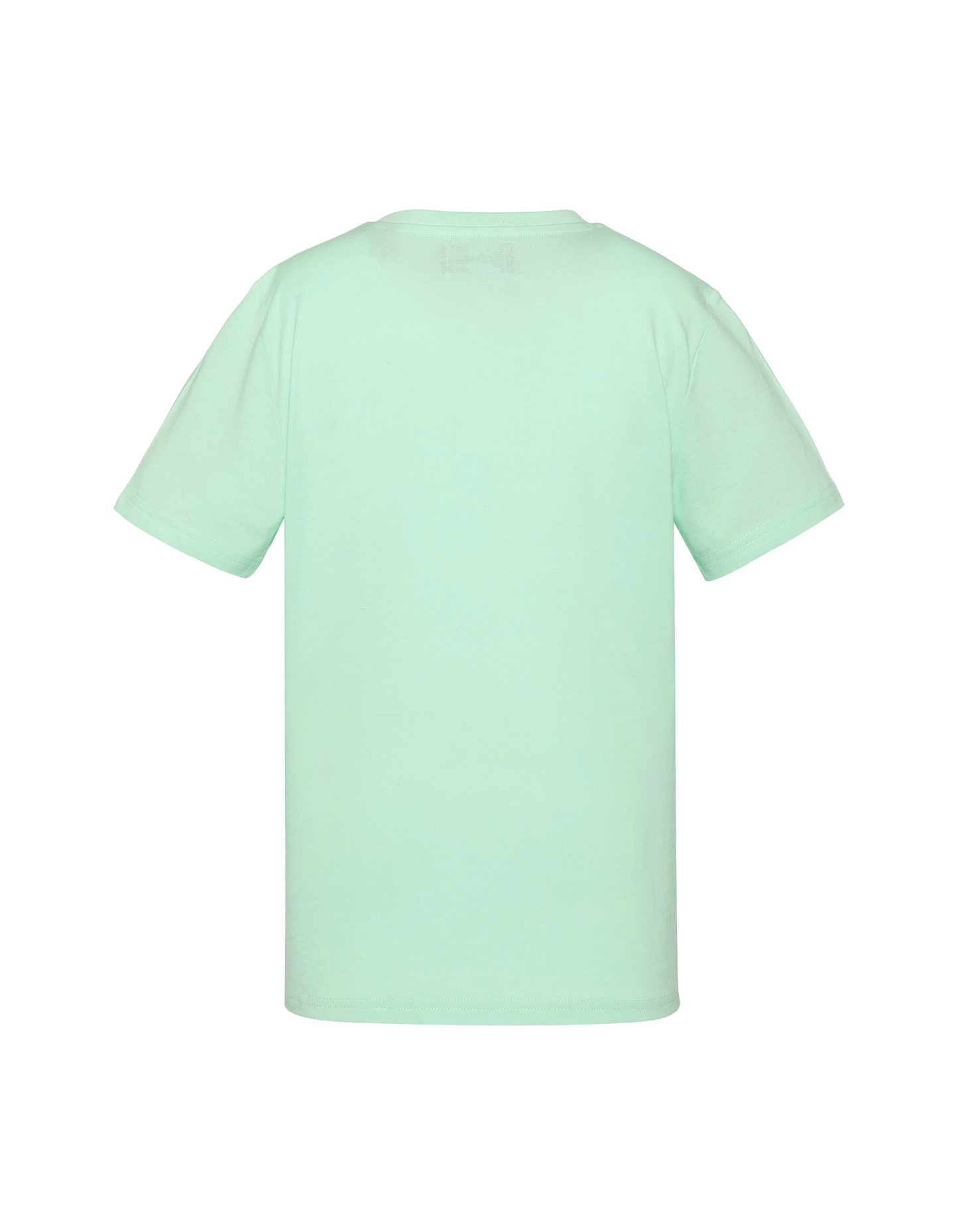 T-Shirt für Kinder mit Stickerei in Pastellgrün