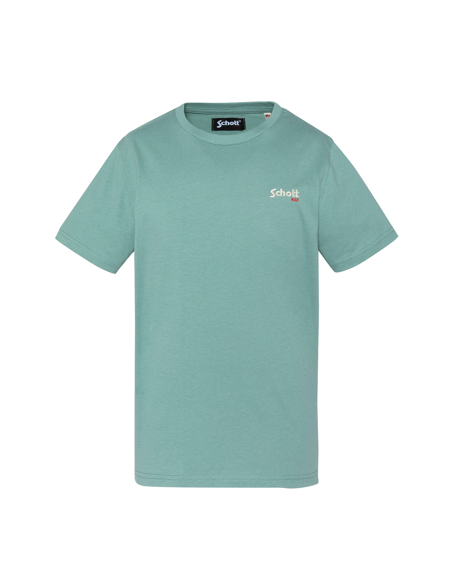 Camiseta de color caqui sabio para niños