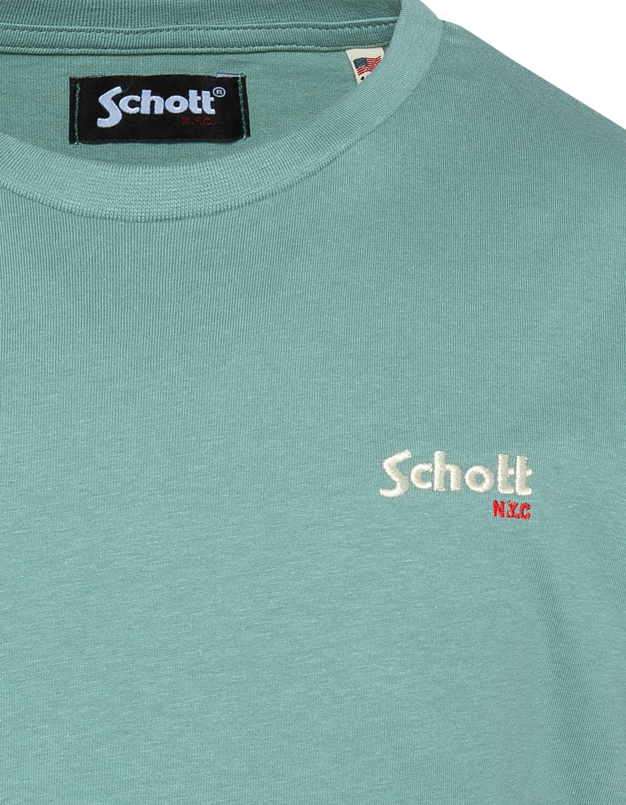 Camiseta de color caqui sabio para niños-3