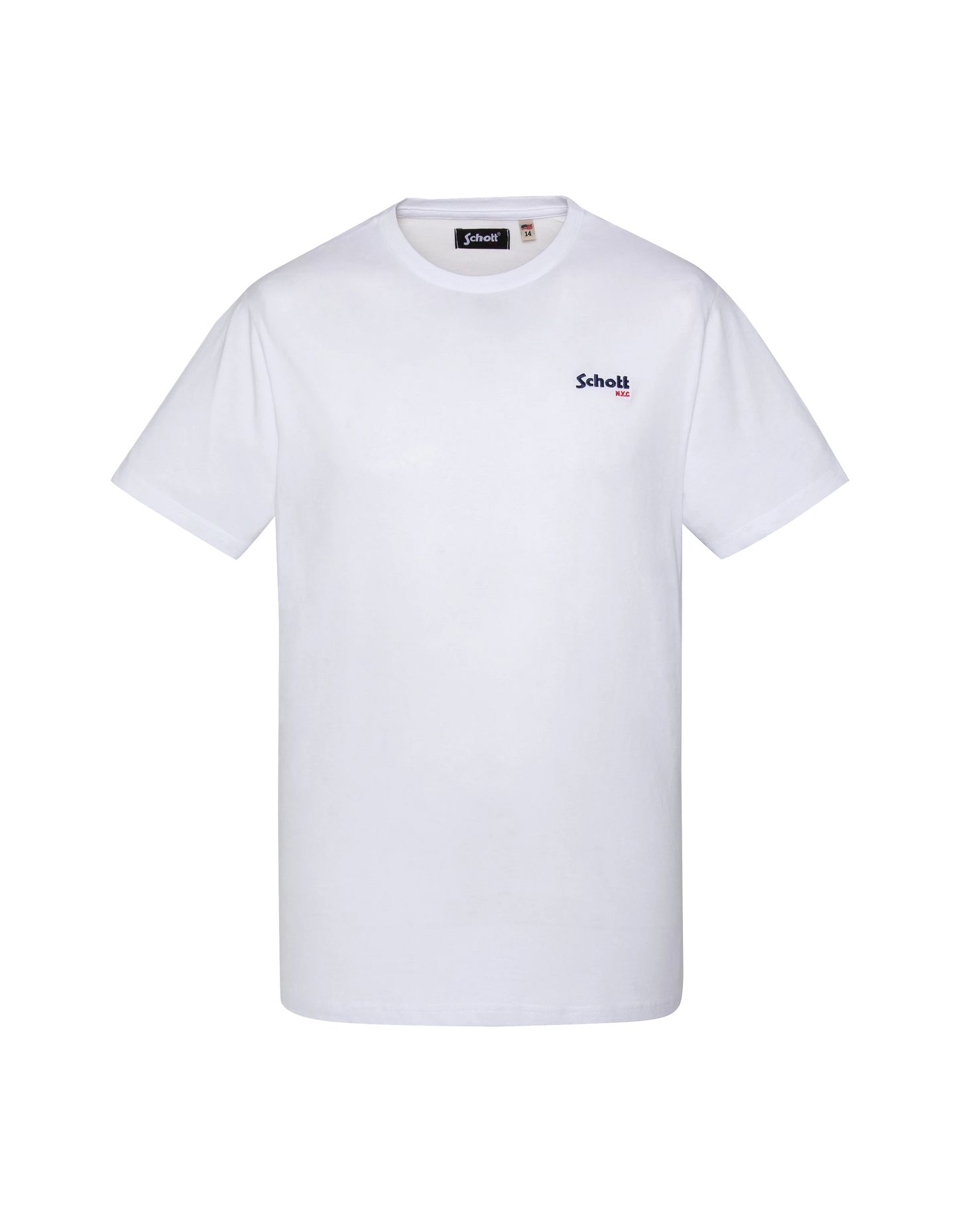 Maglietta bianca ricamata per bambini