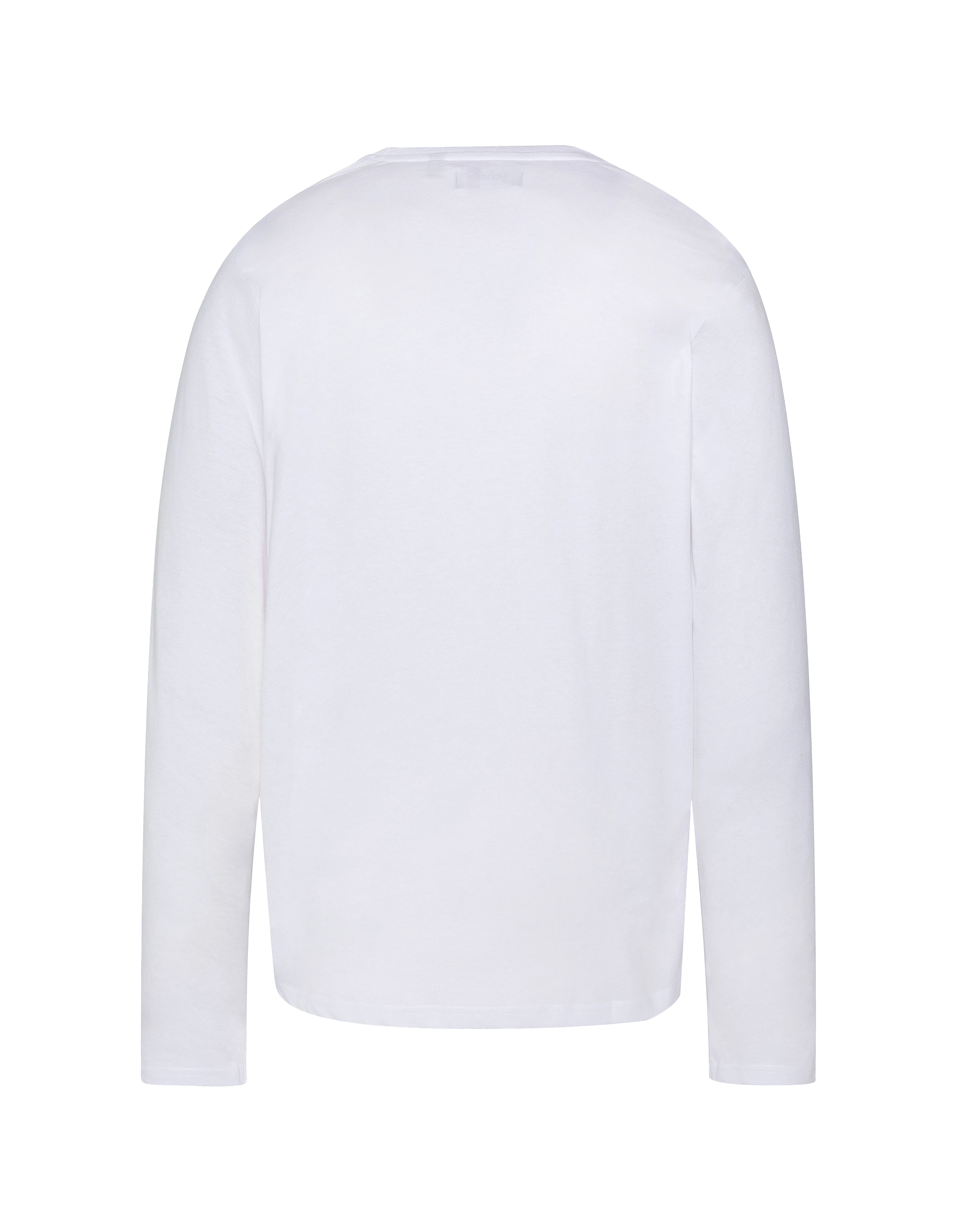 Camiseta de manga larga Niño bordado blanco-2