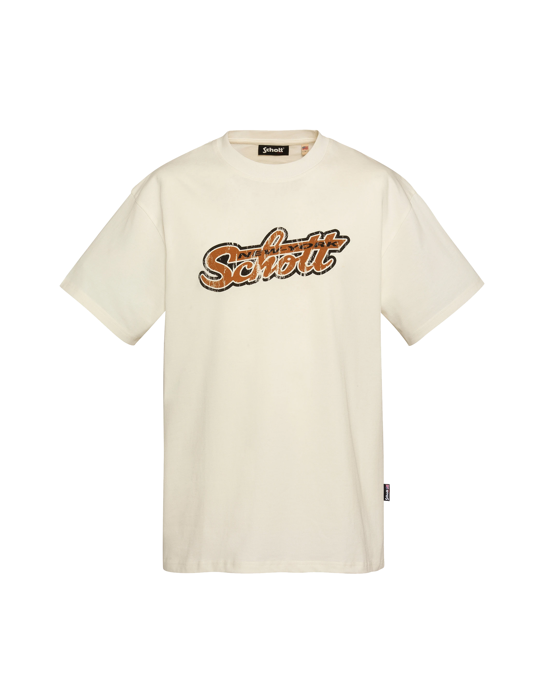 Camiseta blanca efecto vintage-1