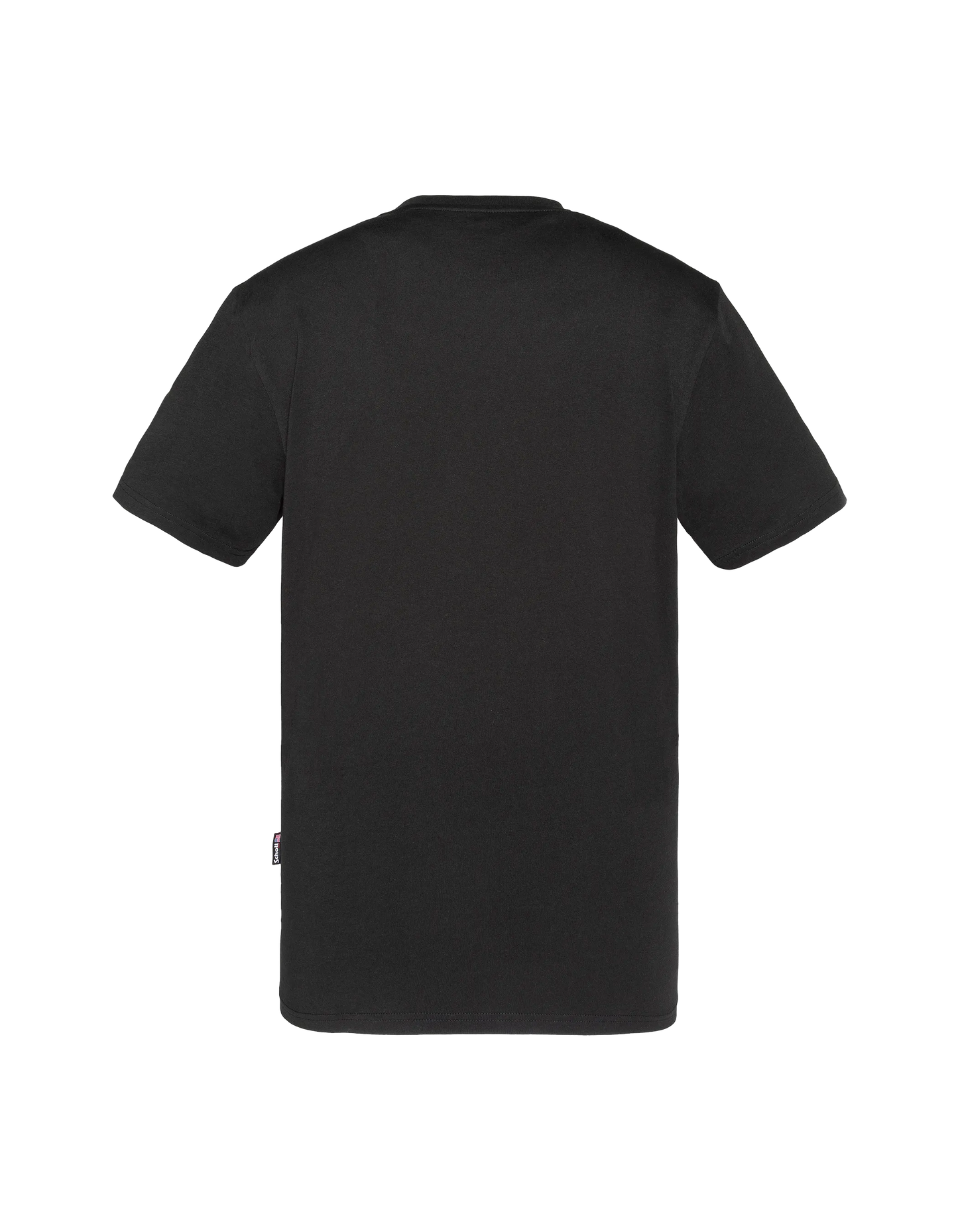 Schwarzes V-Ausck-T-Shirt