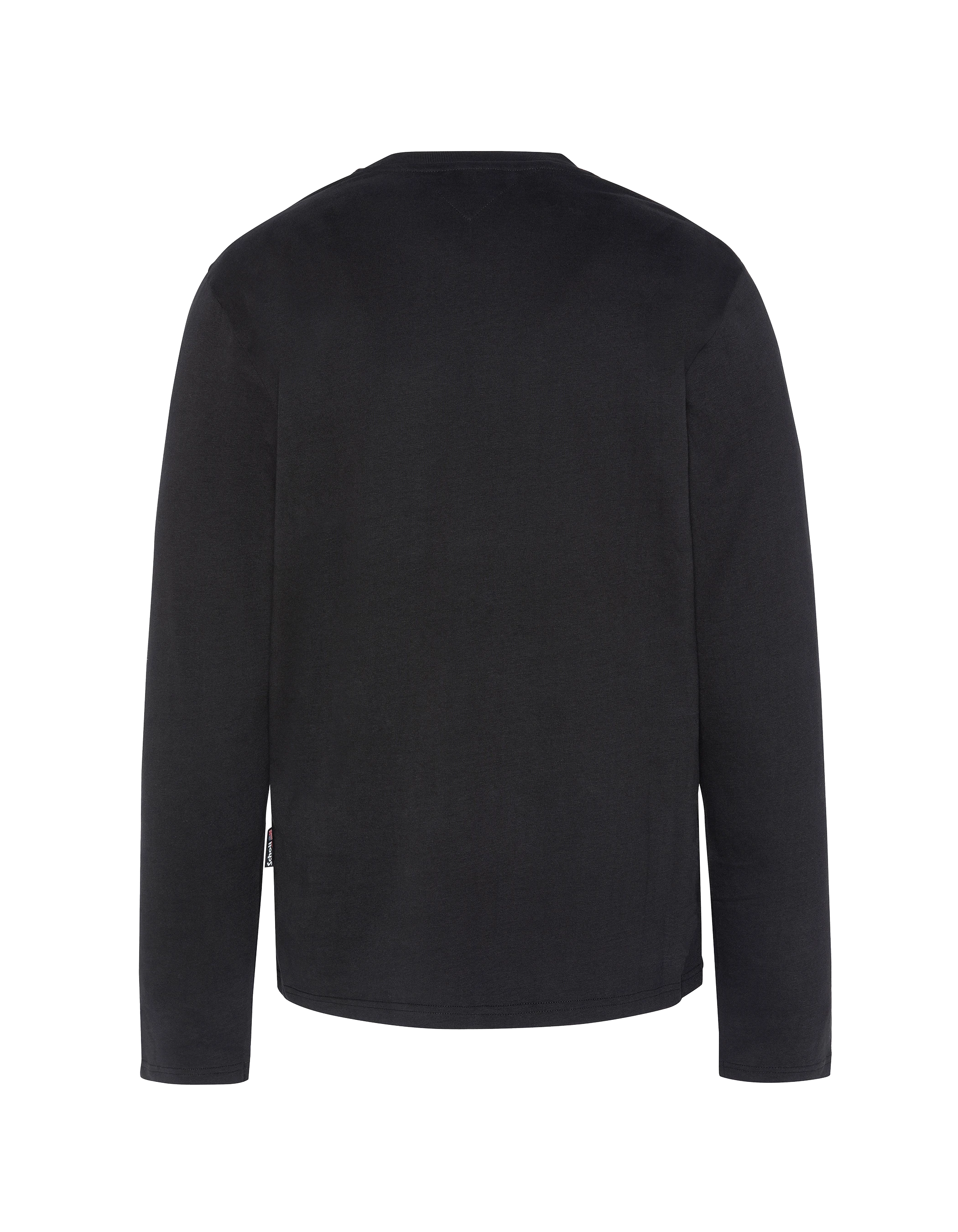 T-shirt noir à manches longues-6