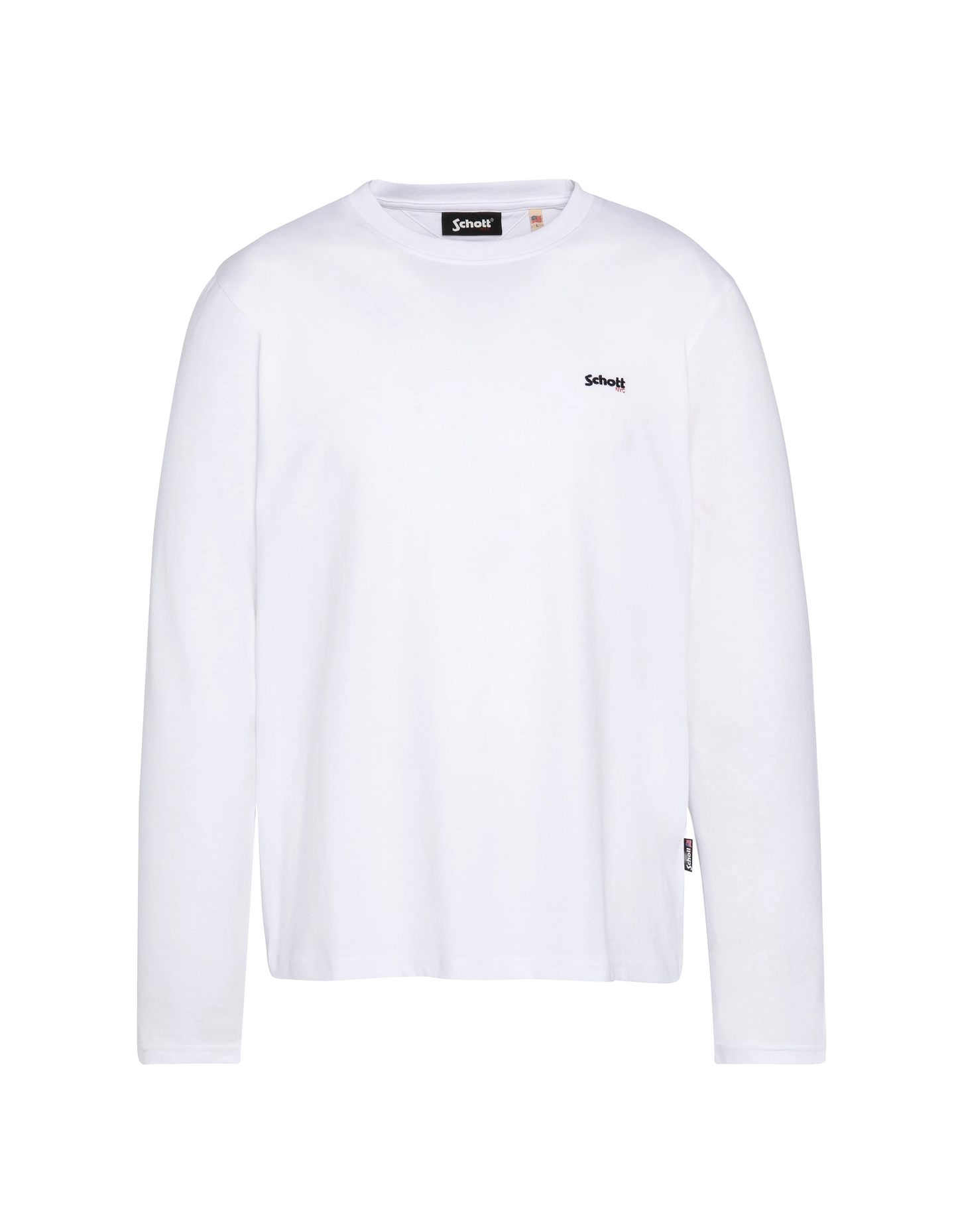 T-shirt blanc à manches longues