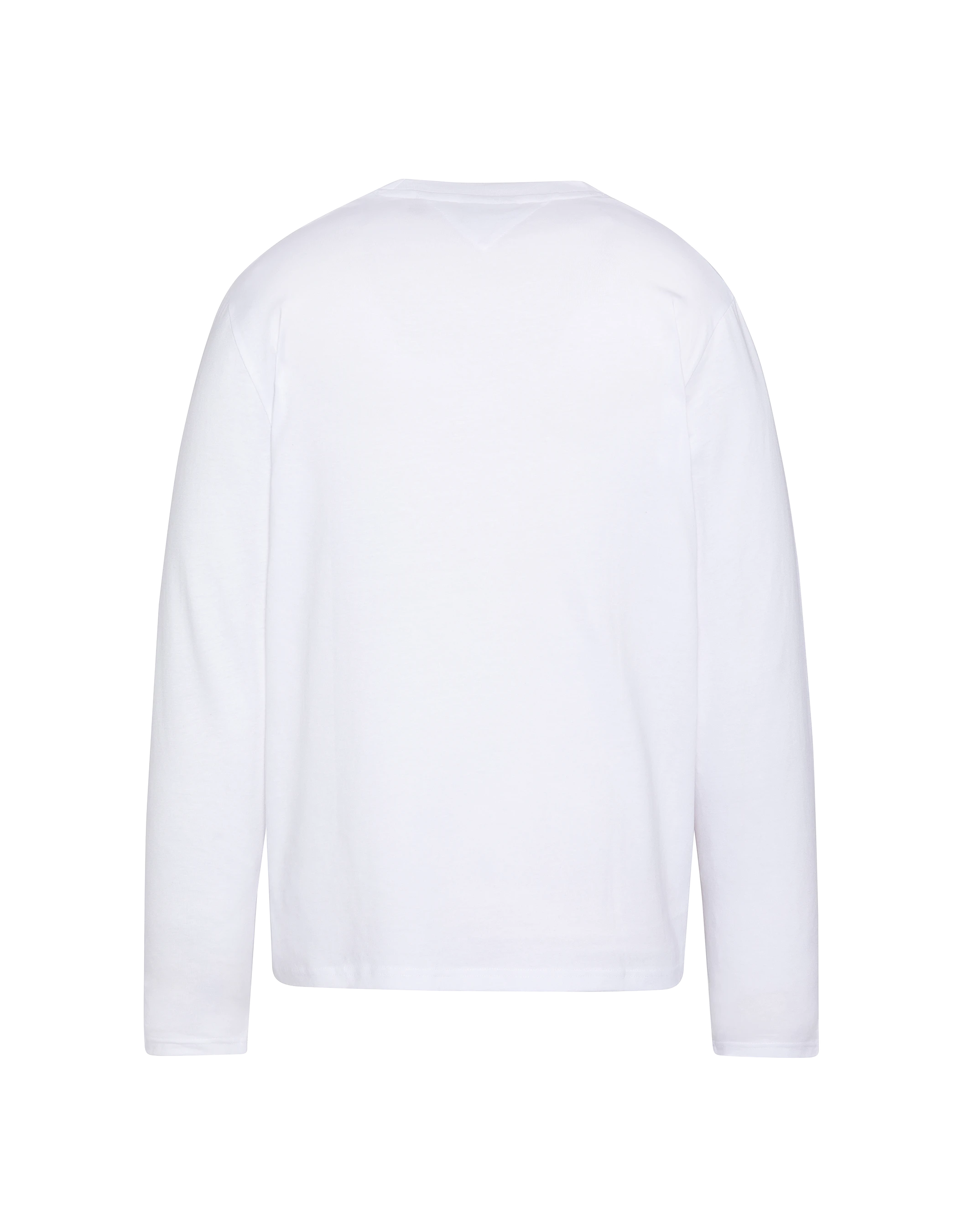 T-shirt blanc à manches longues-2