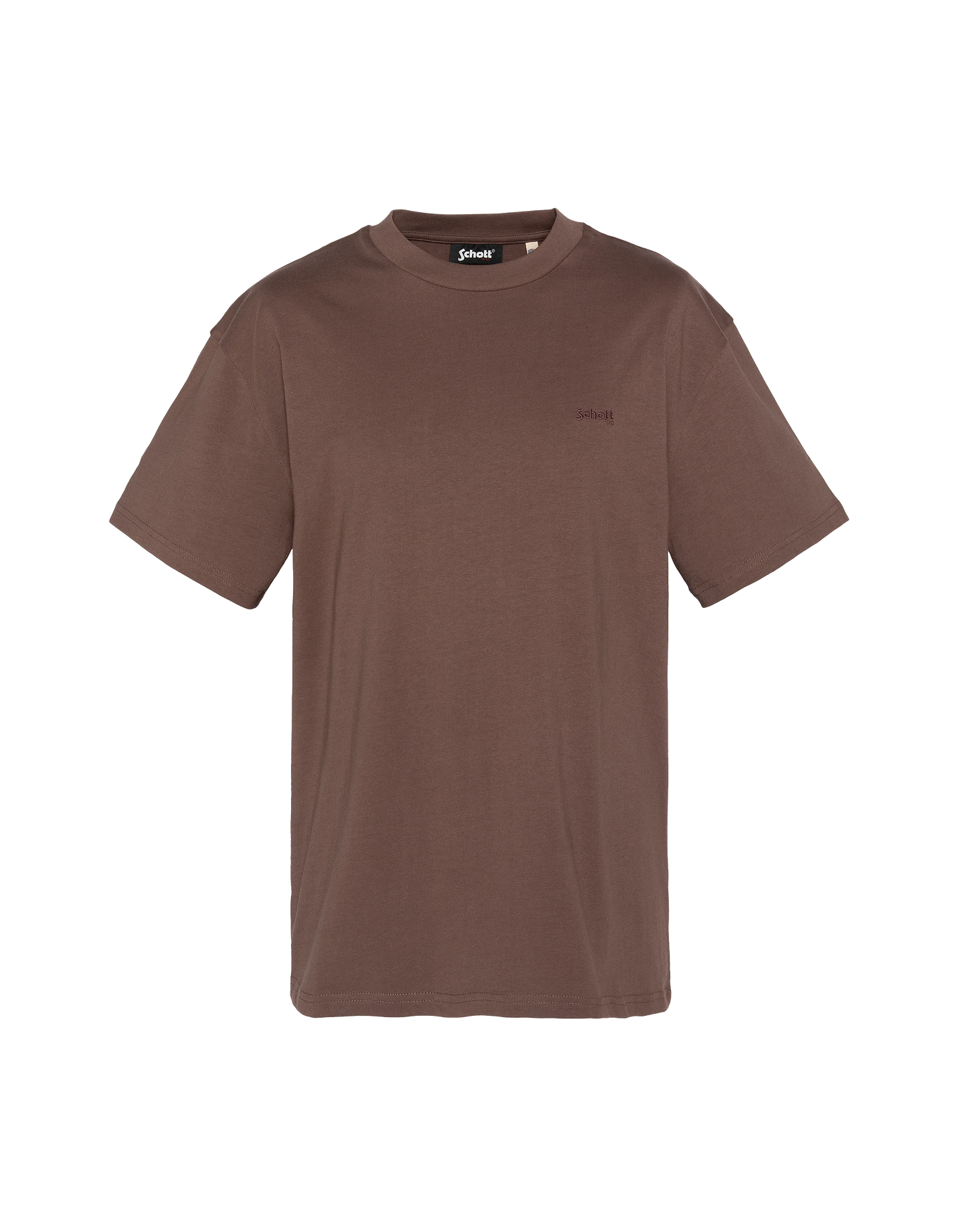 T-shirt café à manches courtes