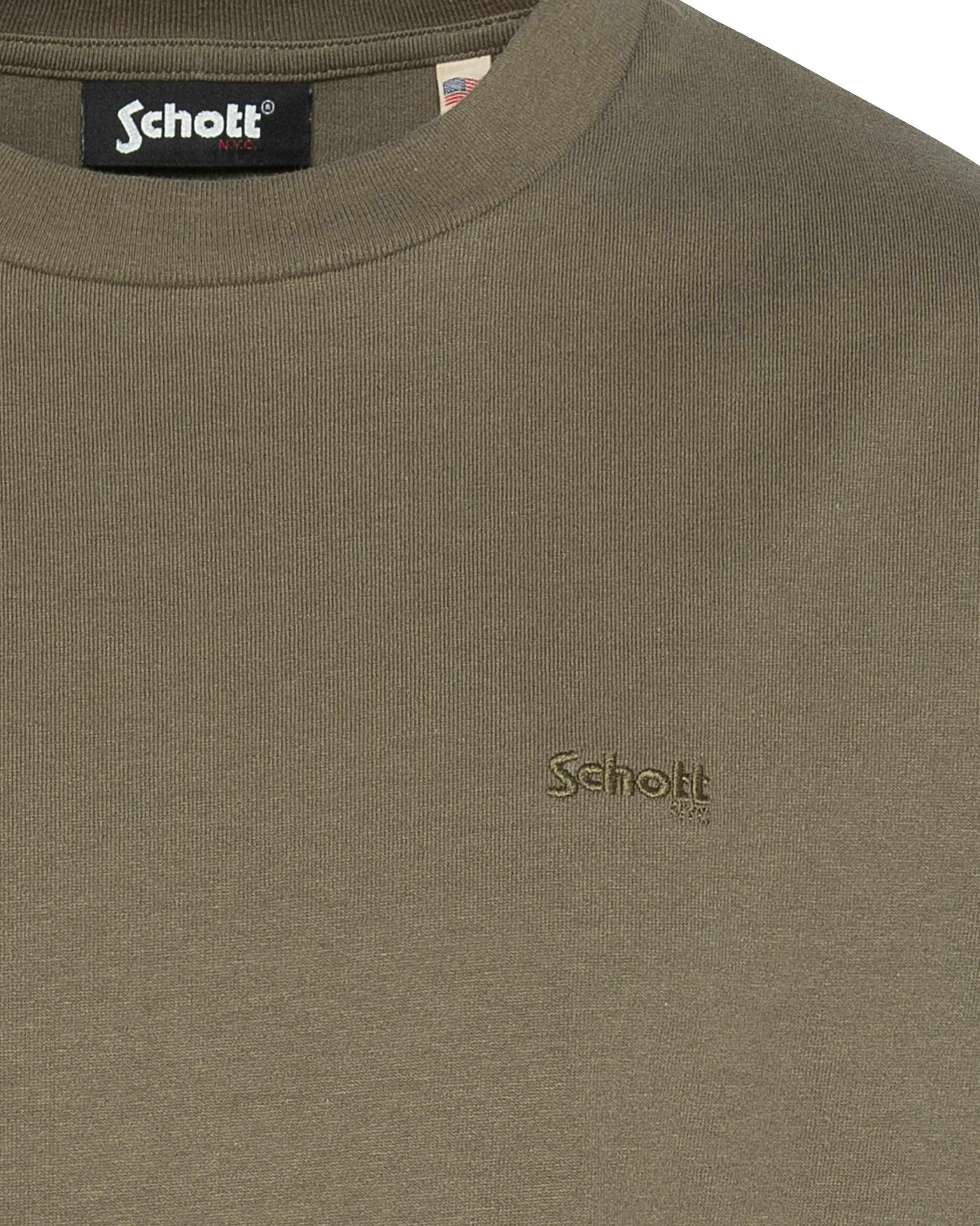 Short-sleeved khaki t-shirt-3