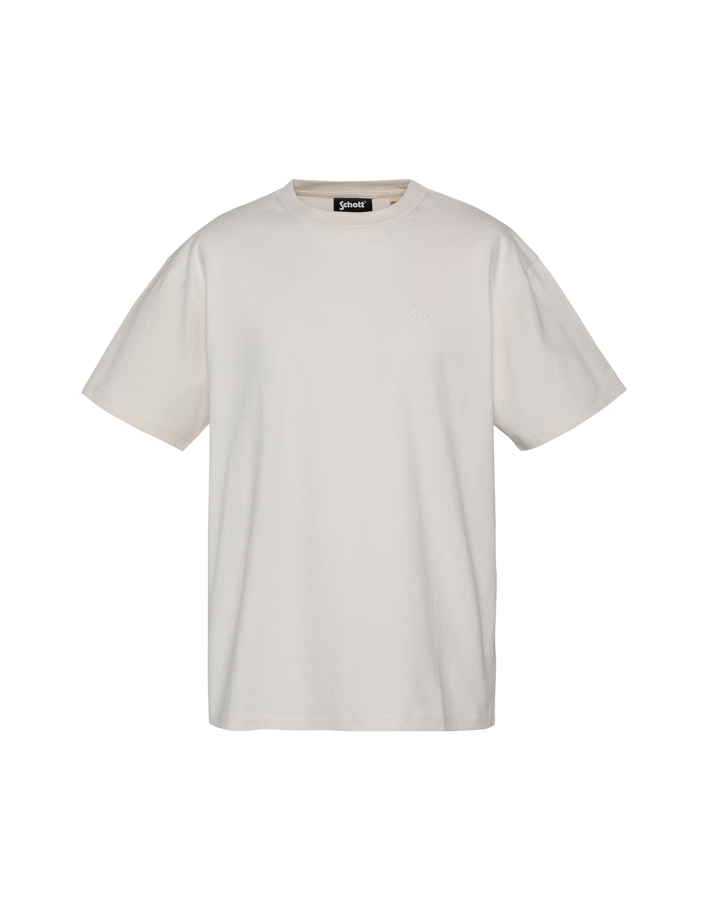 White T-shirt with short sleeves