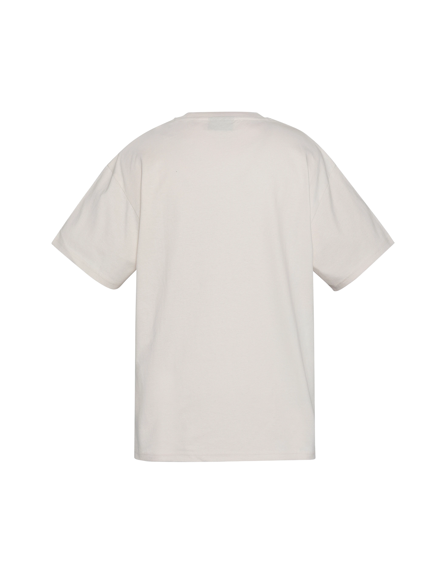 White T-shirt with short sleeves