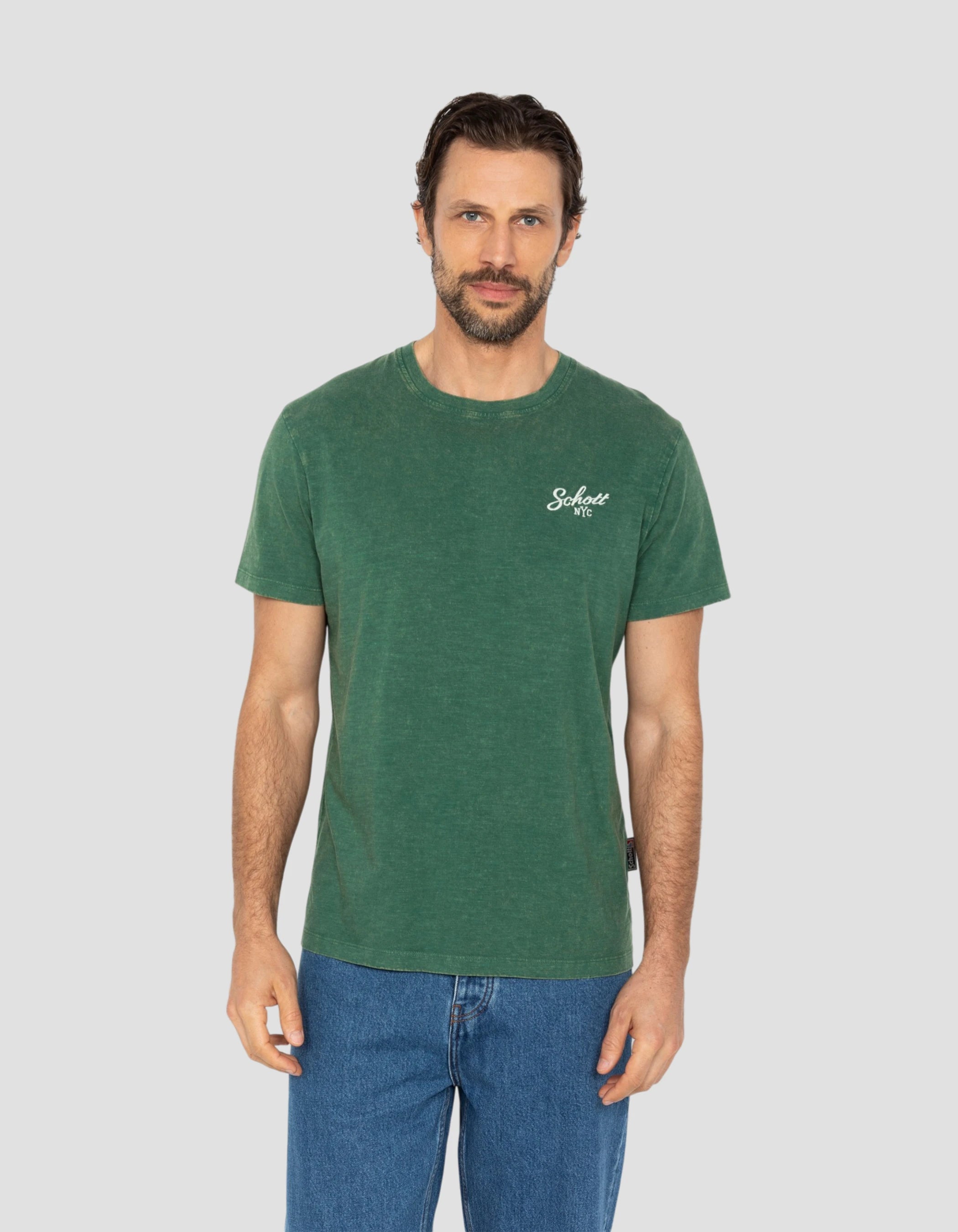 T-shirt city district vert-3