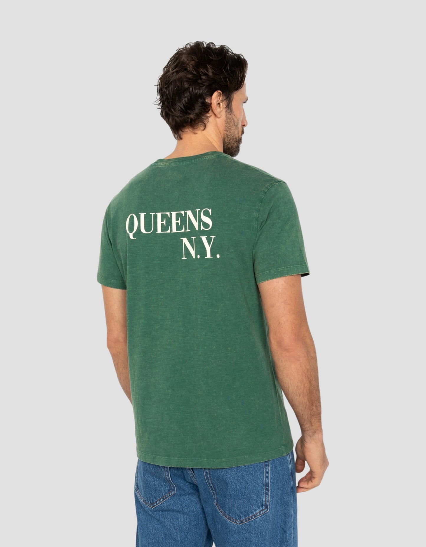 T-shirt city district vert