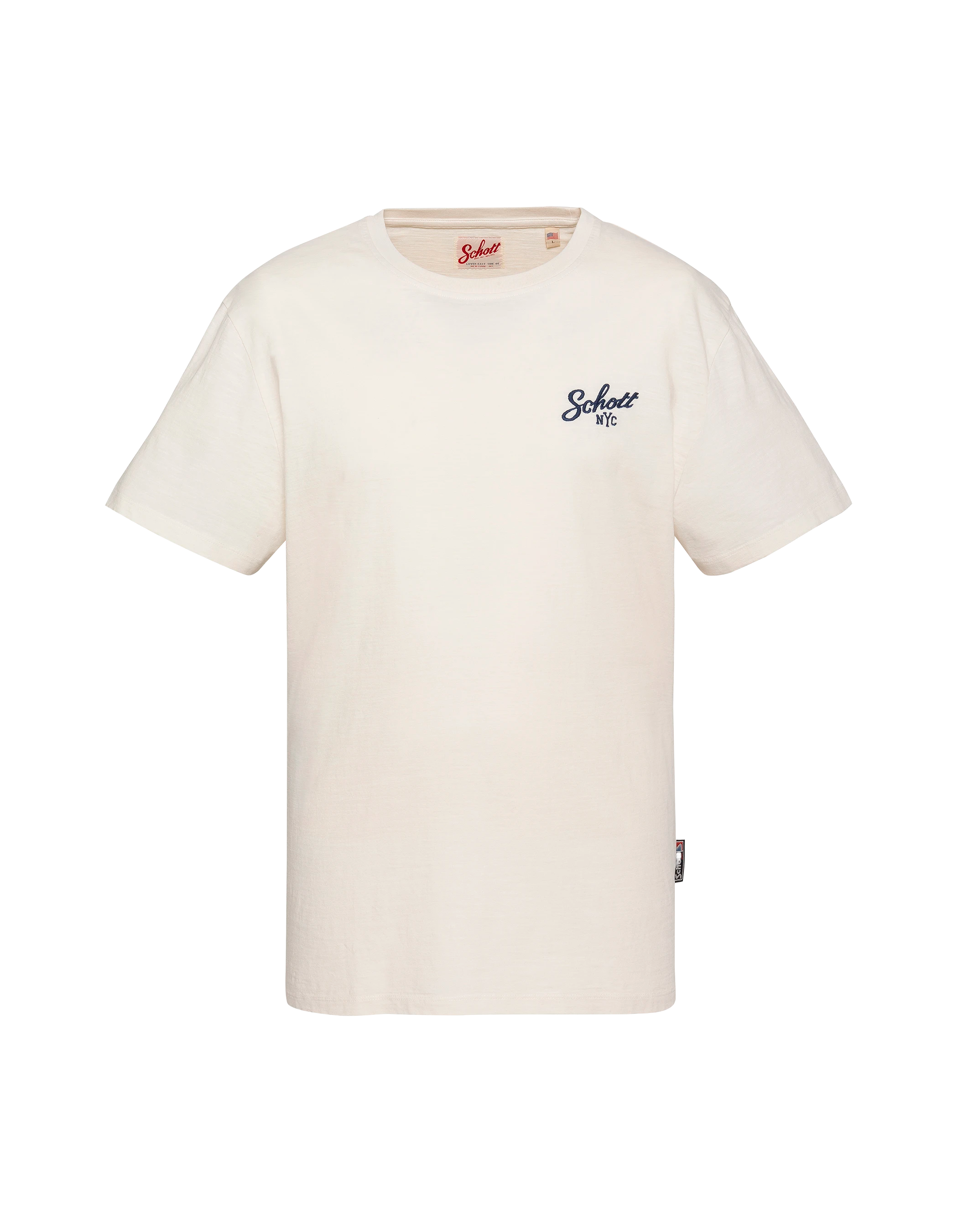 T-shirt city district blanc-1