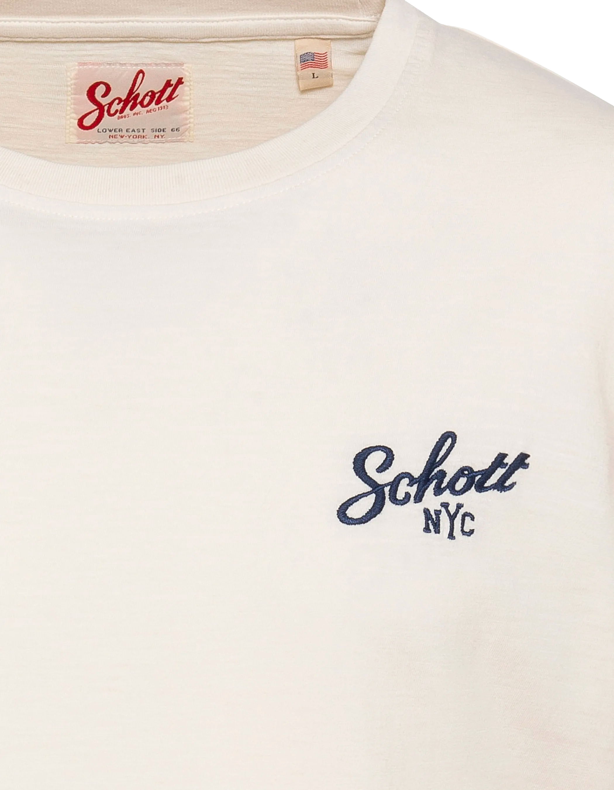 T-shirt city district blanc-3