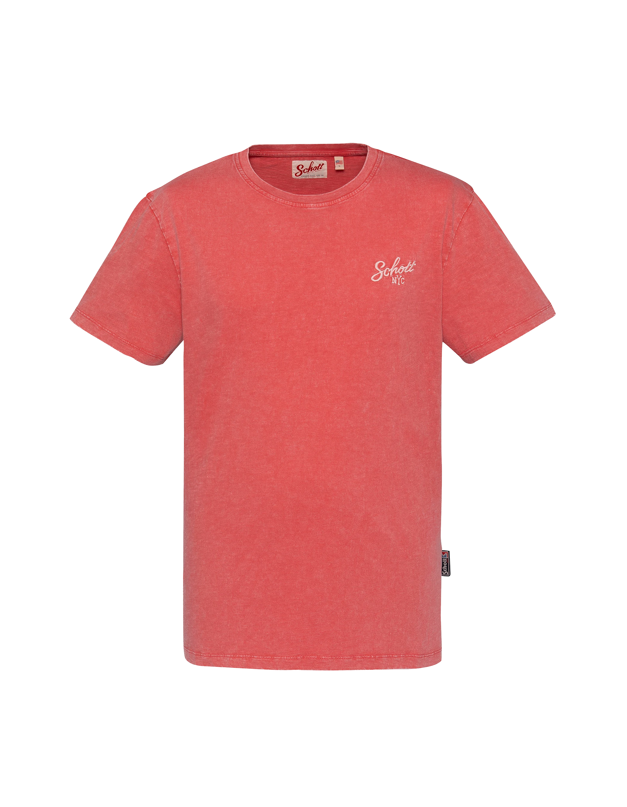 T-shirt city district rouge-2