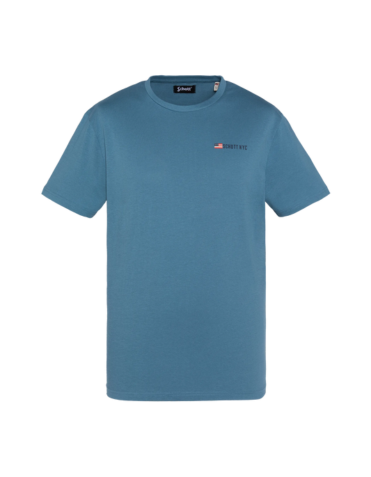 Armeeblau T-Shirt Druck