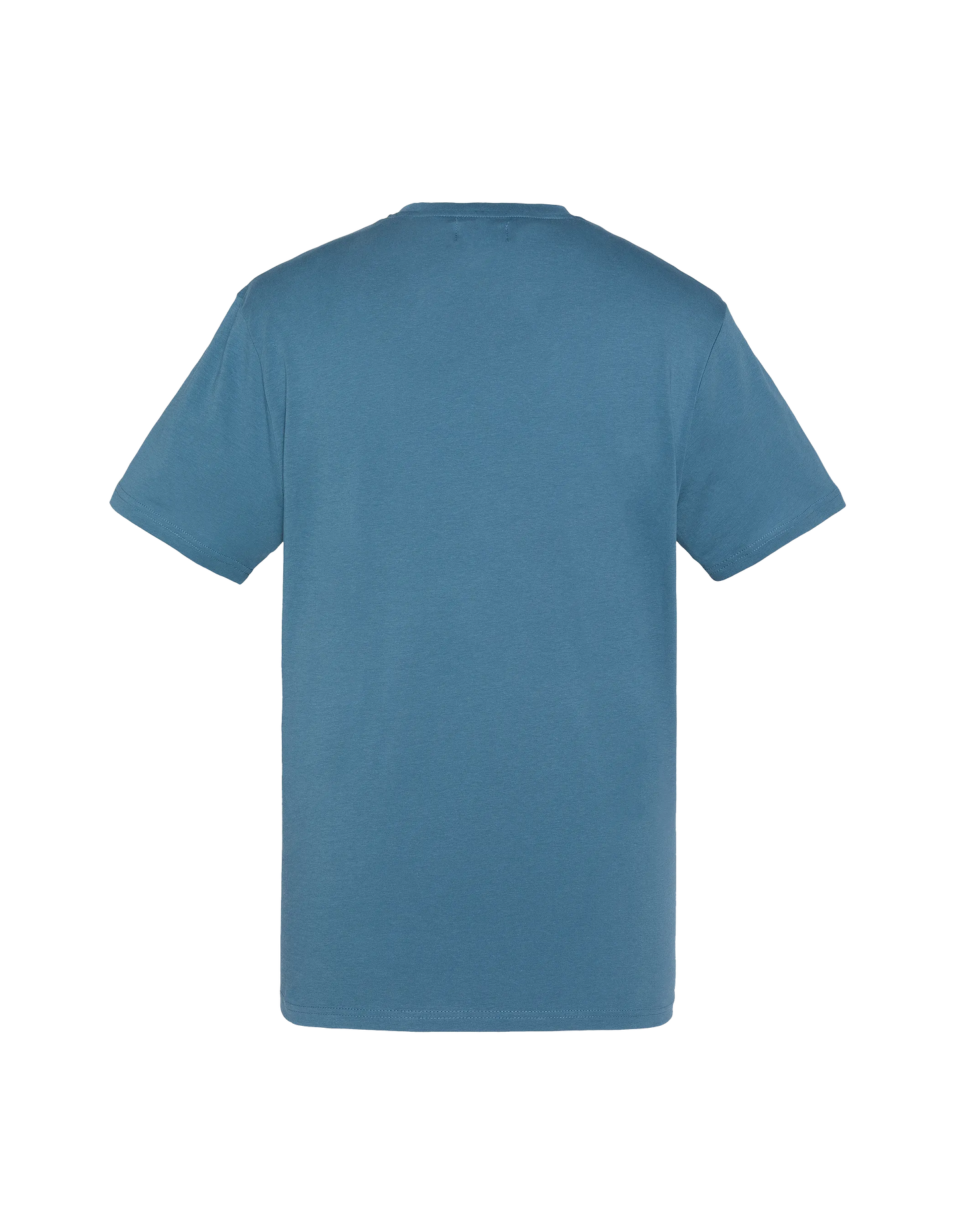 Stampa t-shirt blu dell'esercito