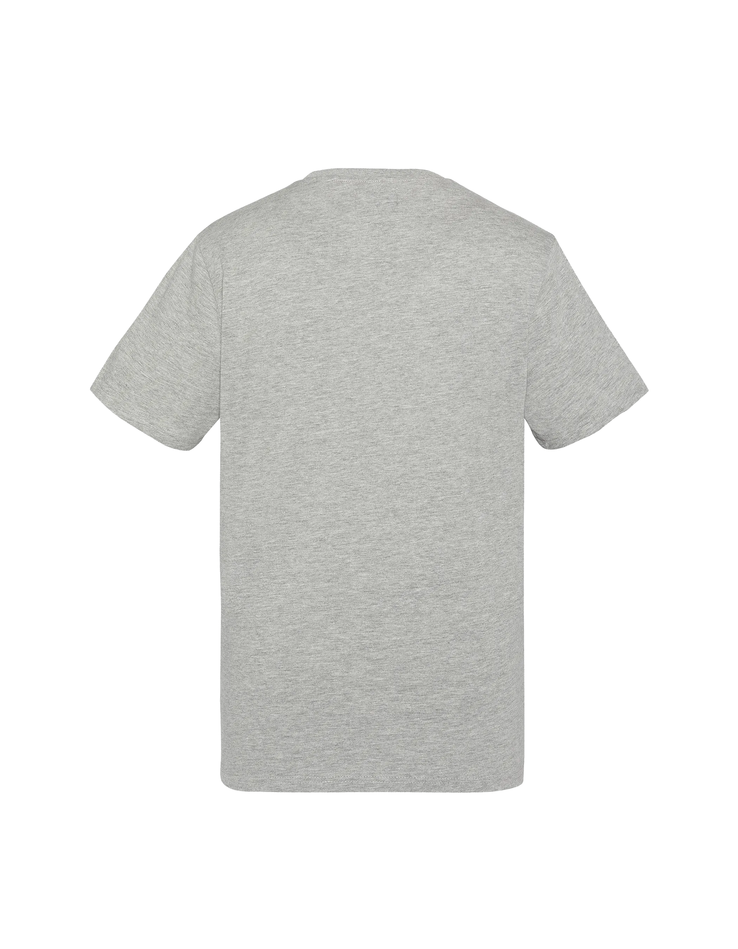 T-shirt grigia stampata dell'esercito stampato