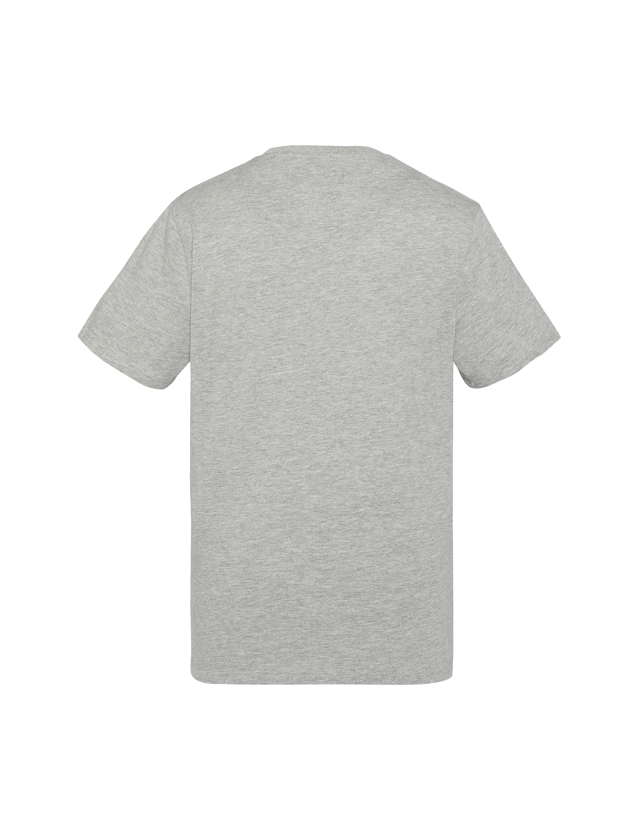 T-shirt grigia stampata dell'esercito stampato-2