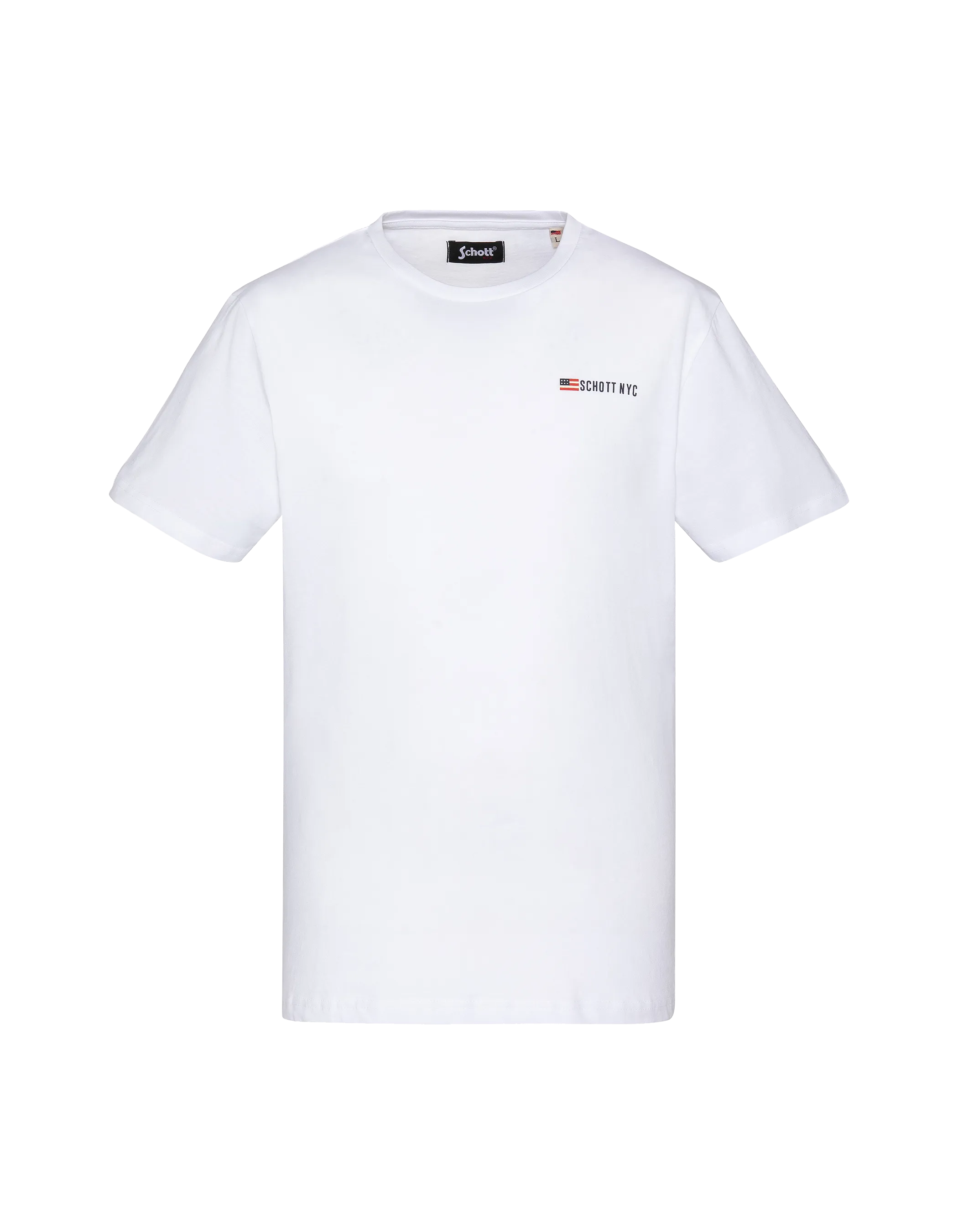 Maglietta bianca stampata-1