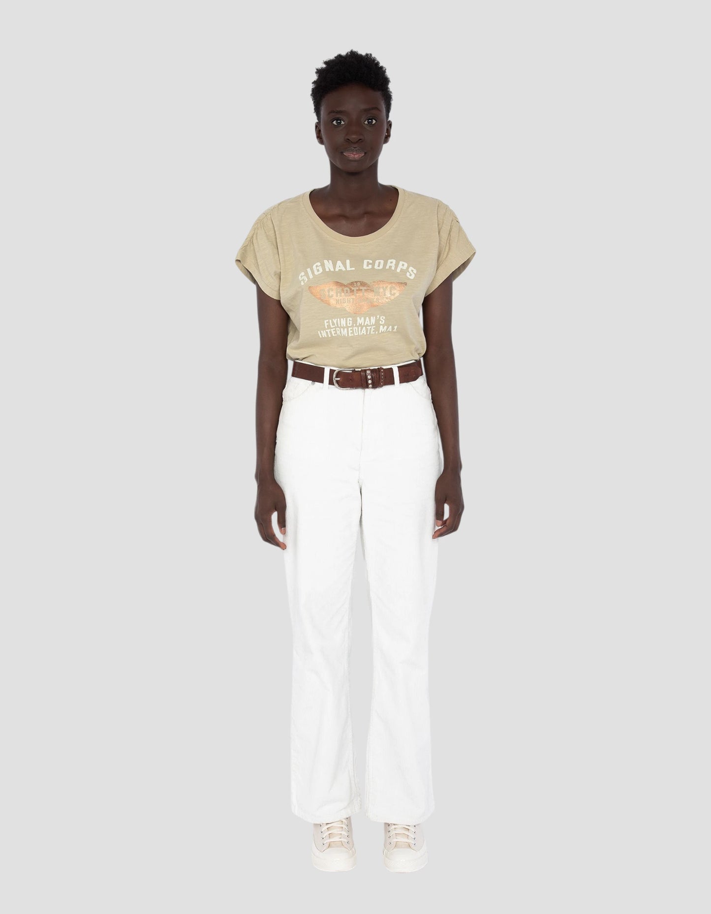 Army Sage Khaki T-Shirt