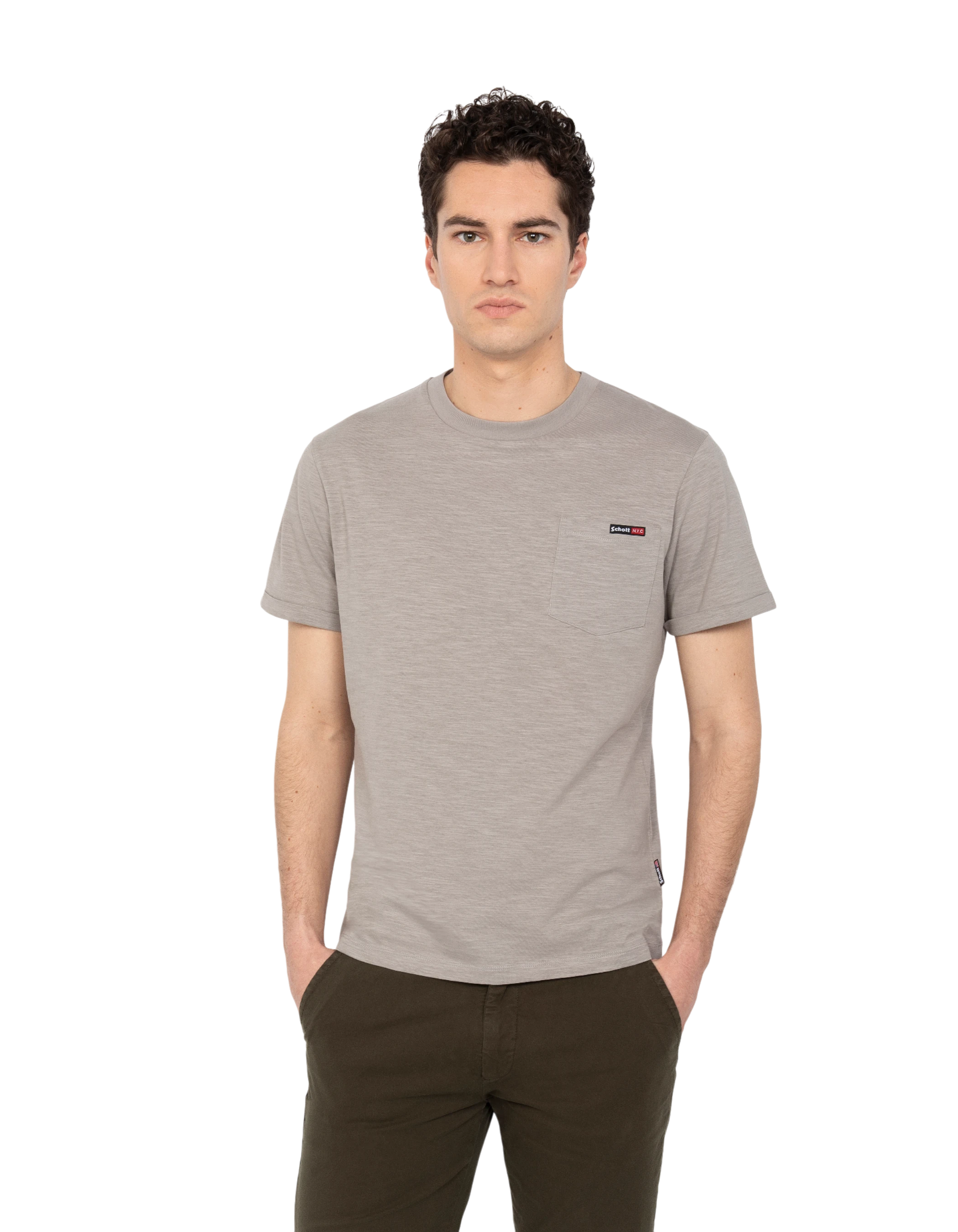 T-shirt di cemento effetto infiammato-3