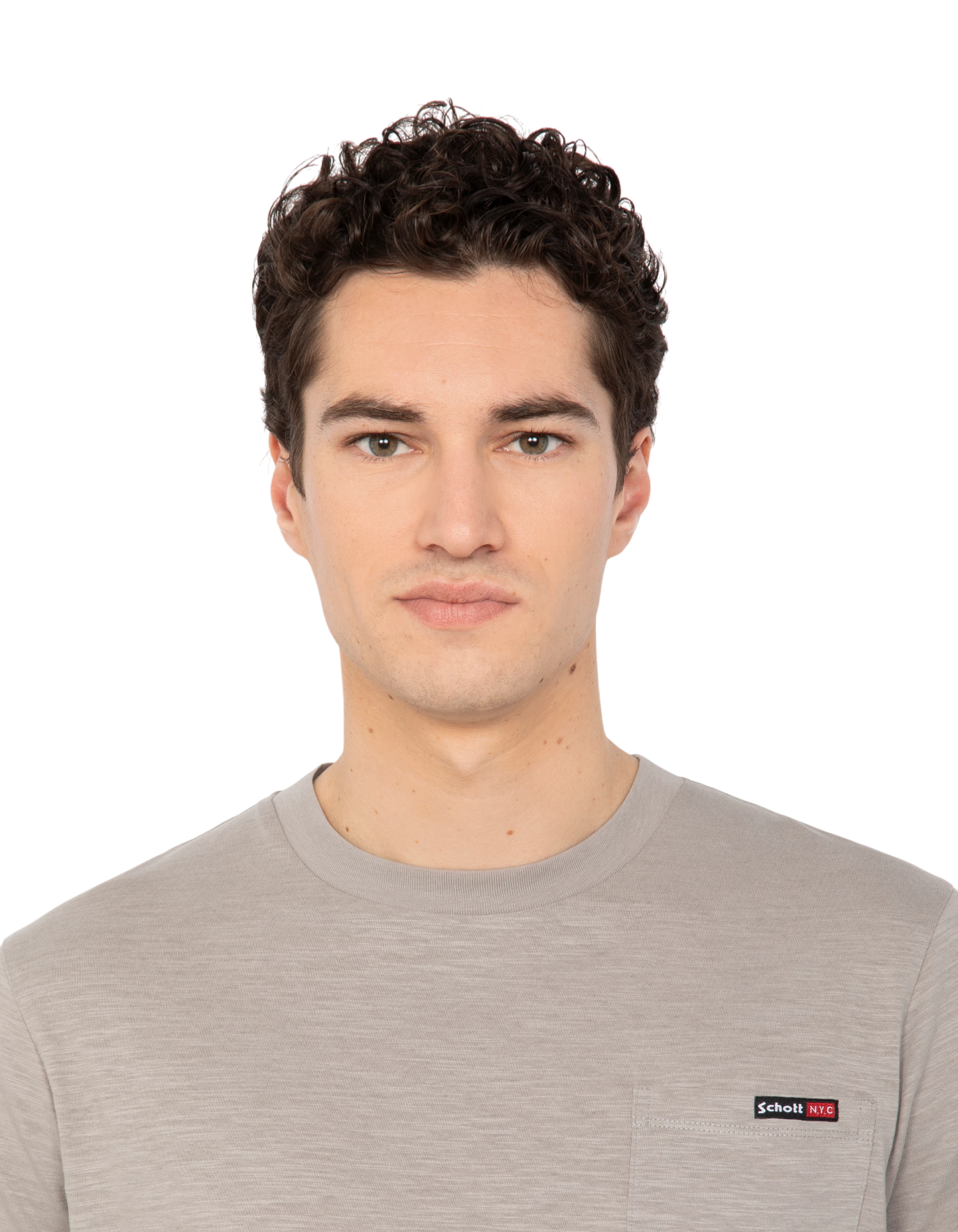 T-shirt di cemento effetto infiammato