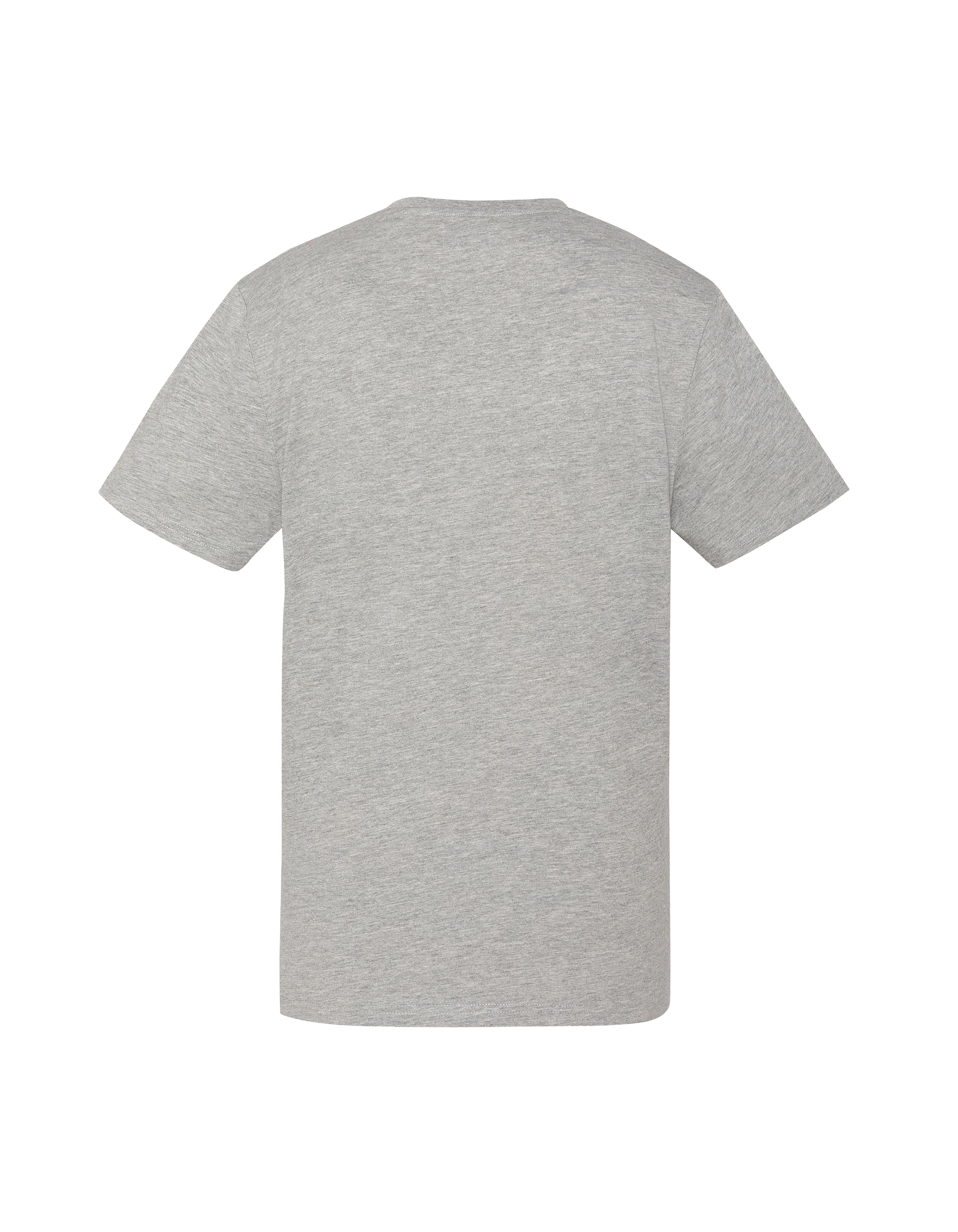Schott Motorcycles bedrucktes graumeliertes T-Shirt-2