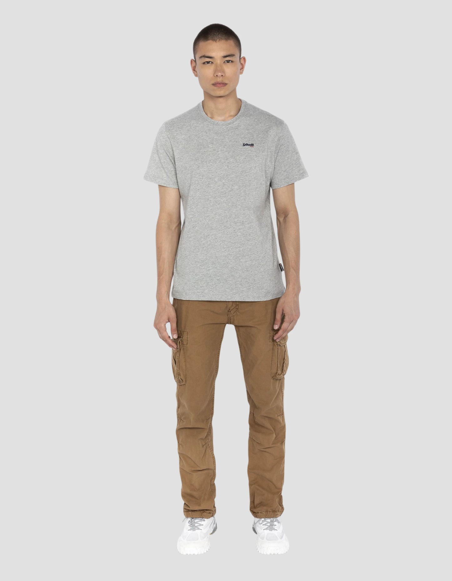 Maglietta cinese grigia grigia grigia