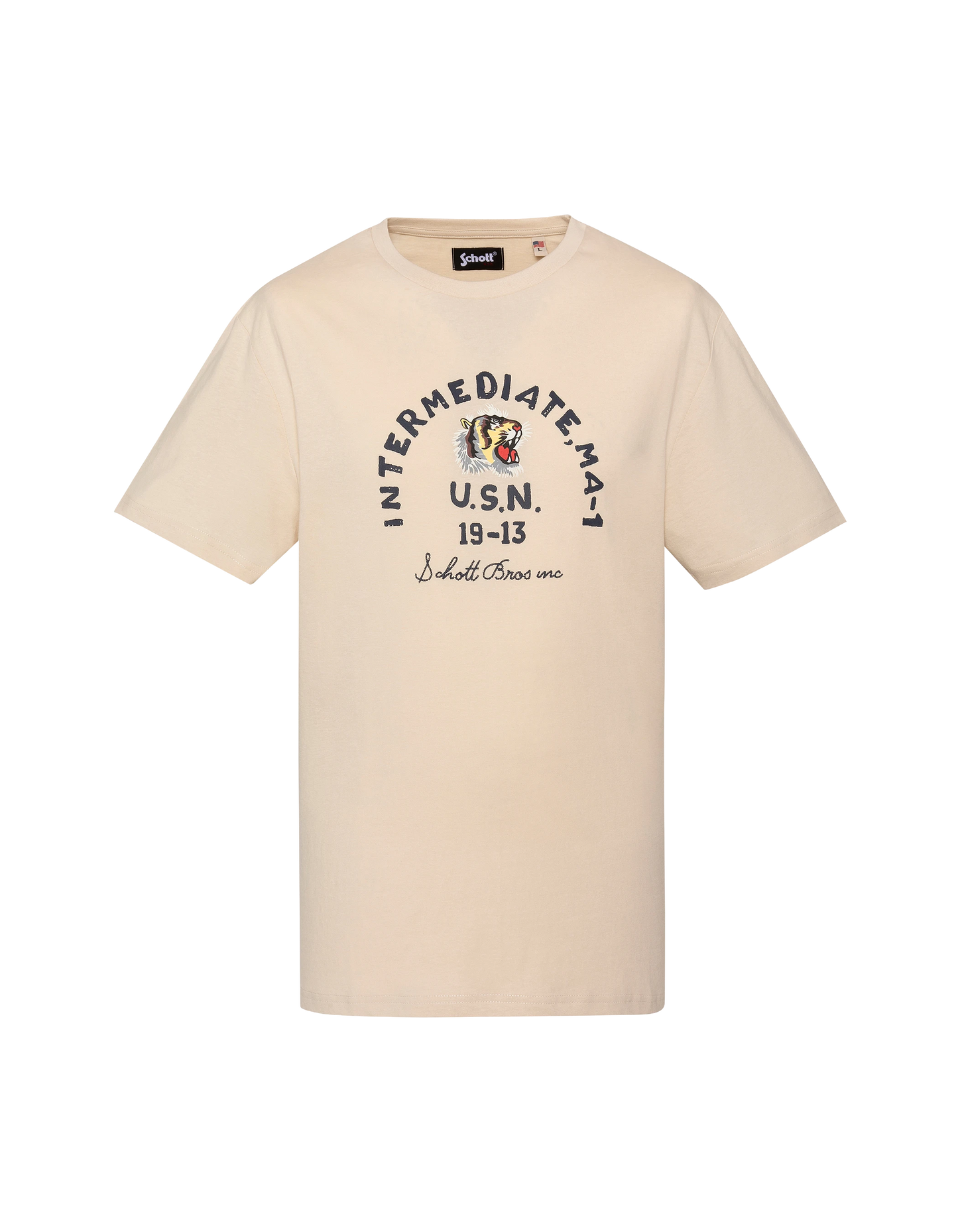 Sandgedrucktes U.S.N. T-Shirt