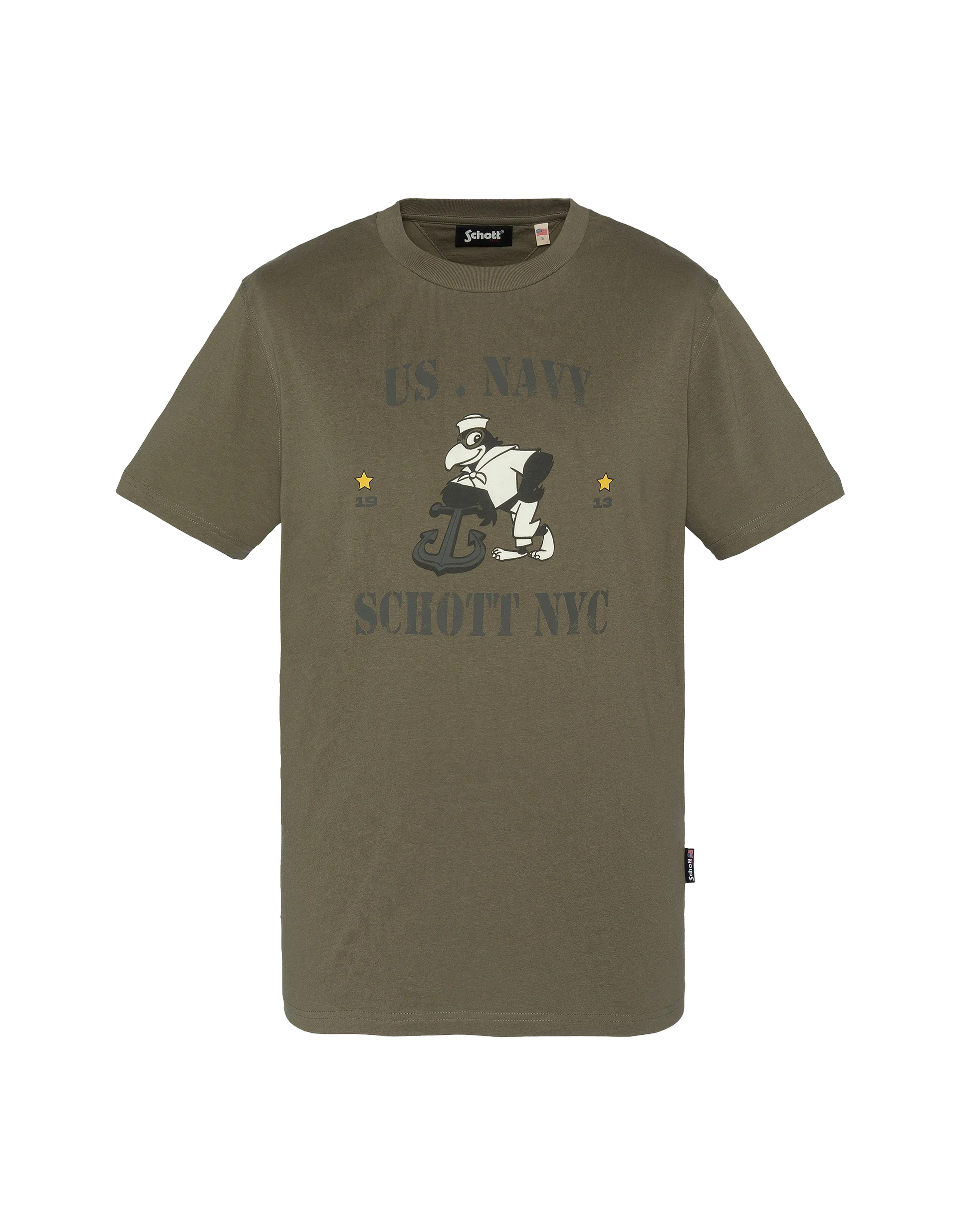 【schott】Souvenir shirt U.S.S New york tsparksley__kaki__1.webp?v=
