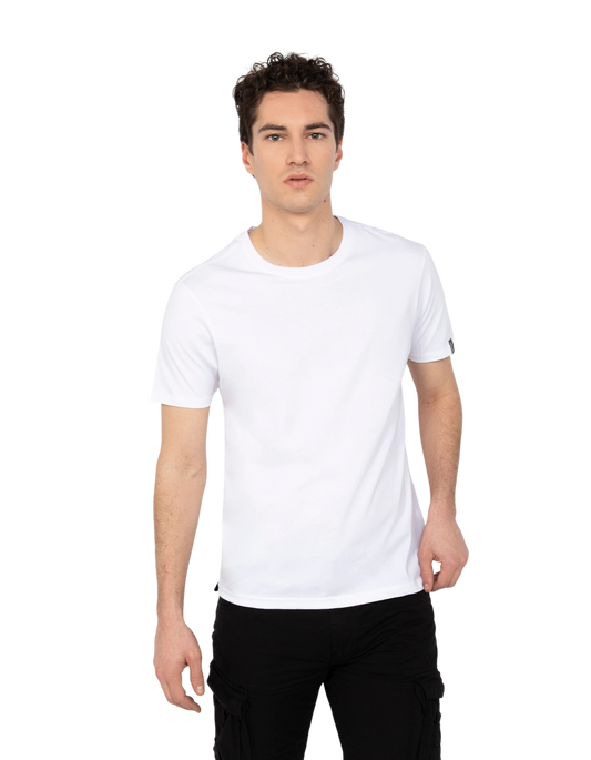 Pack de 2 t-shirts basiques blanc et noir
