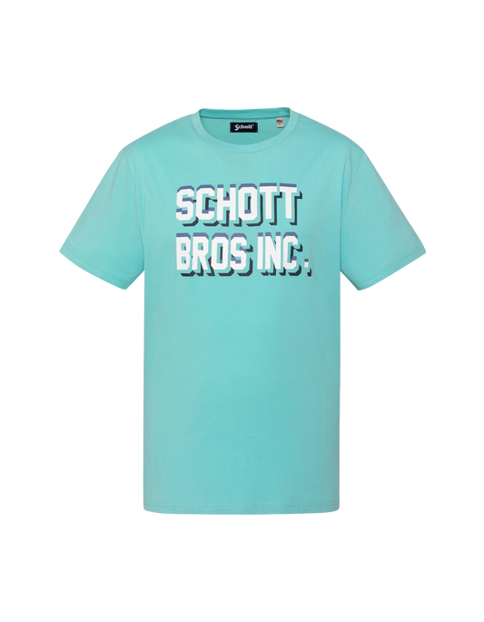 T-shirt laguna con stampa Schott Bros Inc.